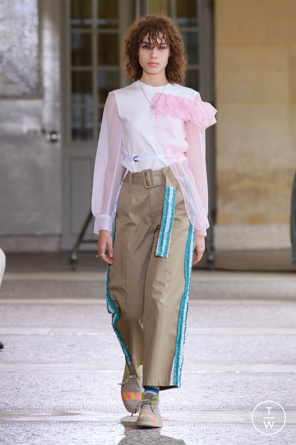 Fashion Week Paris Spring/Summer 2024 look 3 de la collection Facetasm menswear