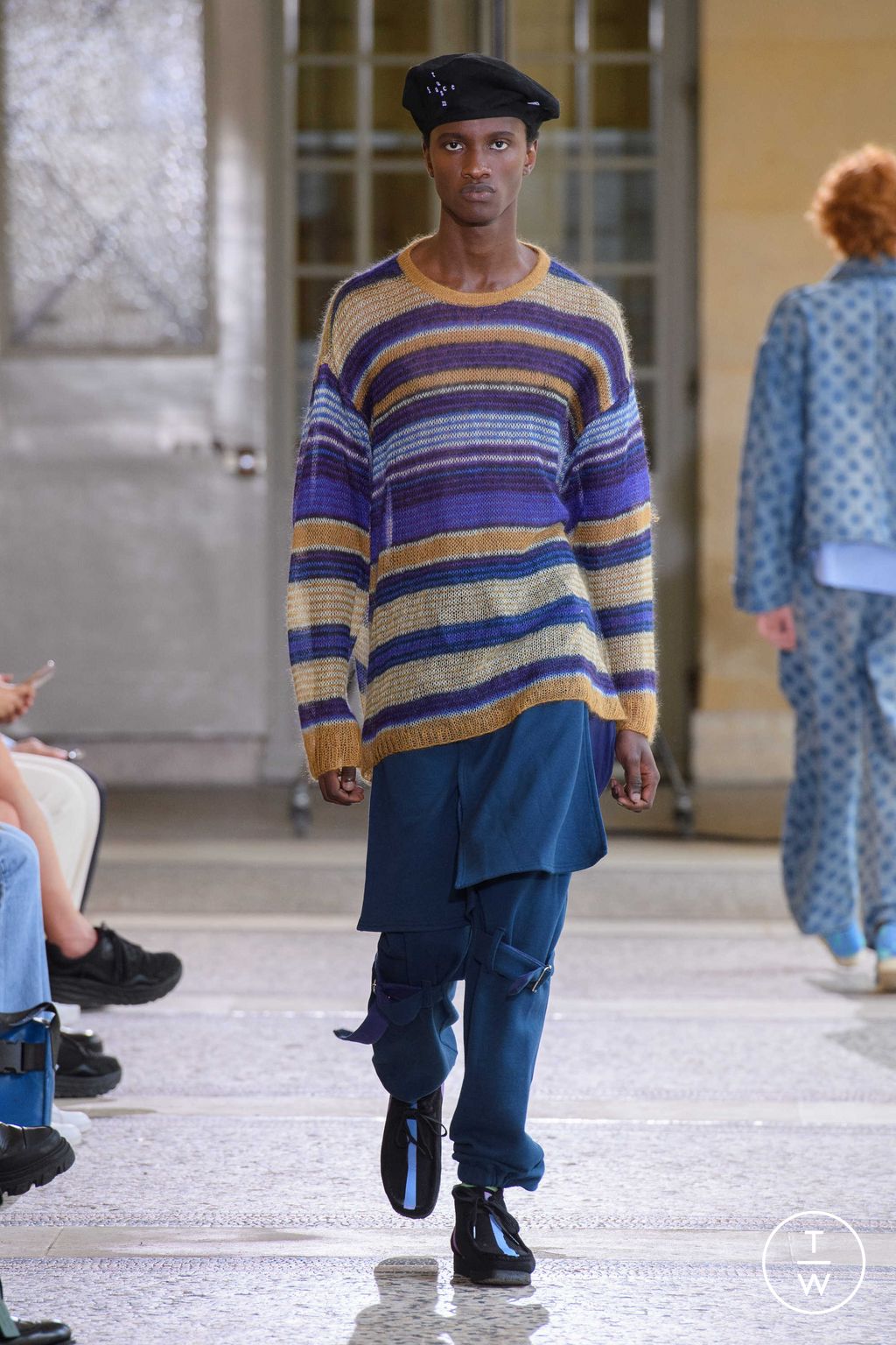 Fashion Week Paris Spring/Summer 2024 look 8 from the Facetasm collection menswear