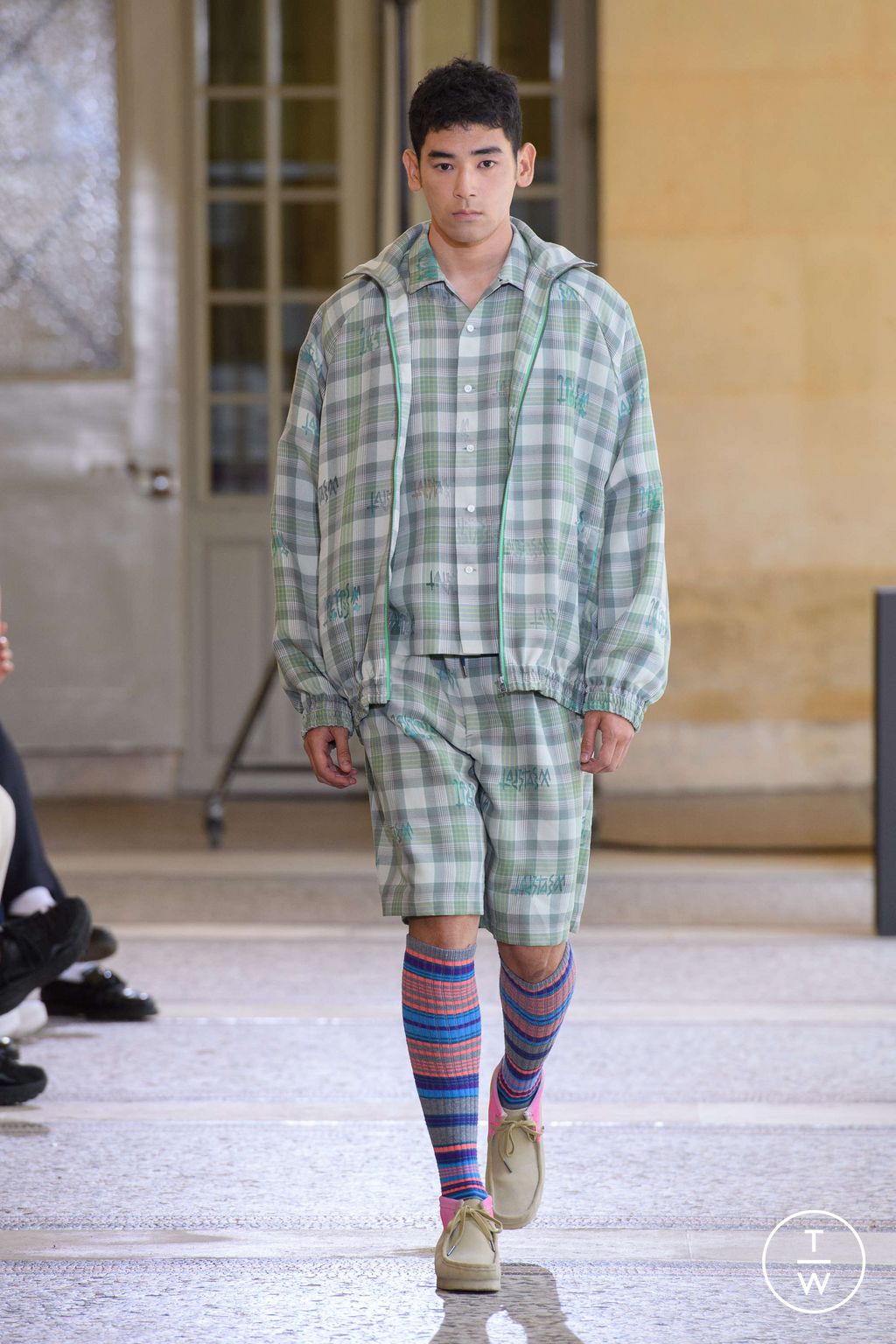 Fashion Week Paris Spring/Summer 2024 look 12 from the Facetasm collection menswear