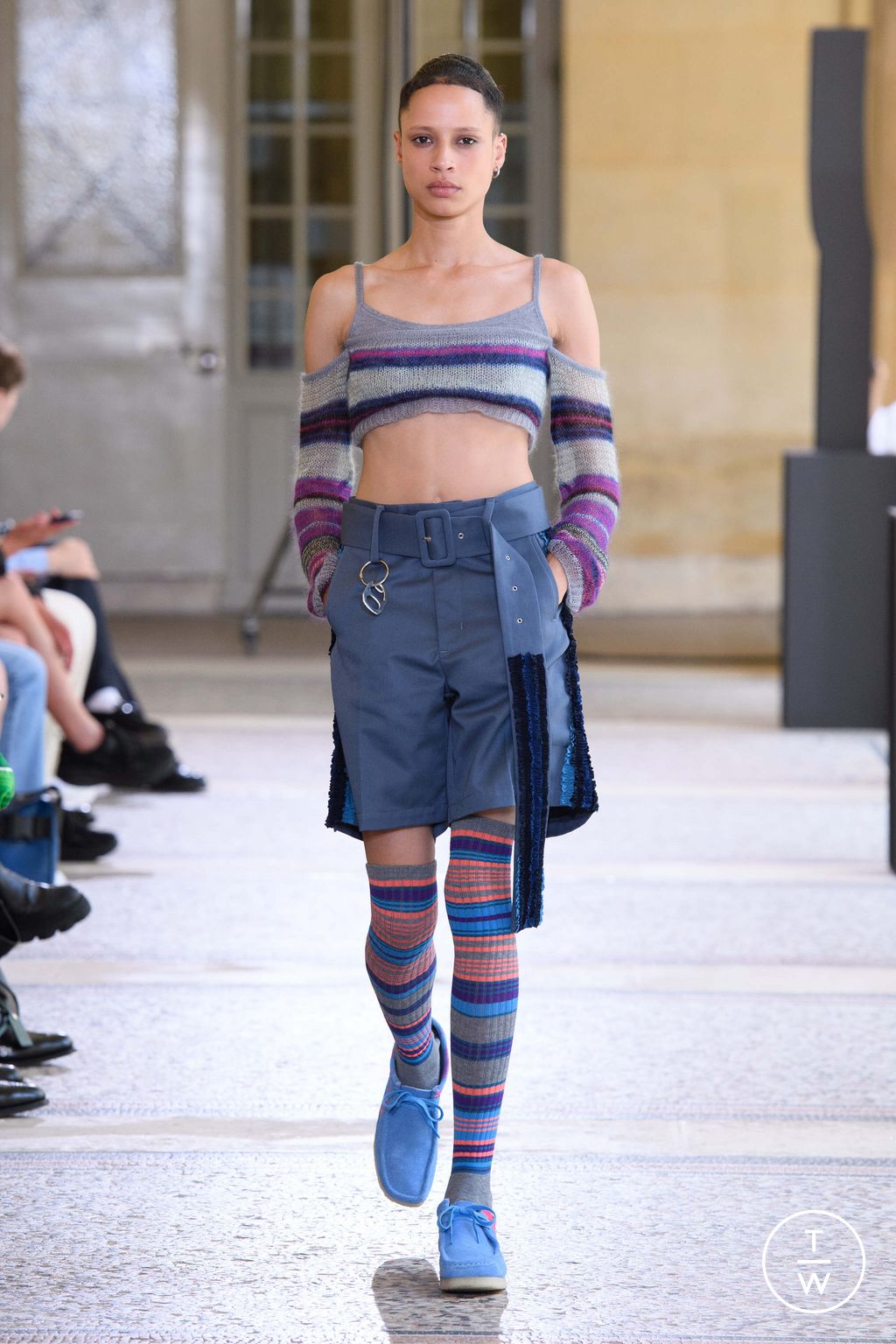 Fashion Week Paris Spring/Summer 2024 look 17 from the Facetasm collection menswear