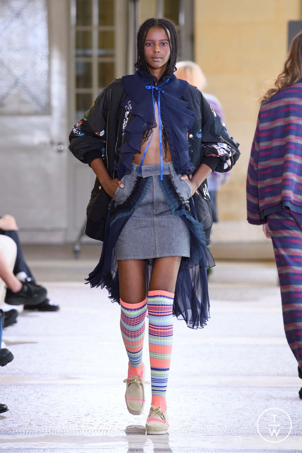 Fashion Week Paris Spring/Summer 2024 look 18 de la collection Facetasm menswear