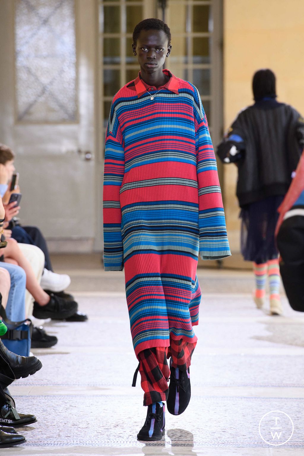 Fashion Week Paris Spring/Summer 2024 look 21 from the Facetasm collection menswear