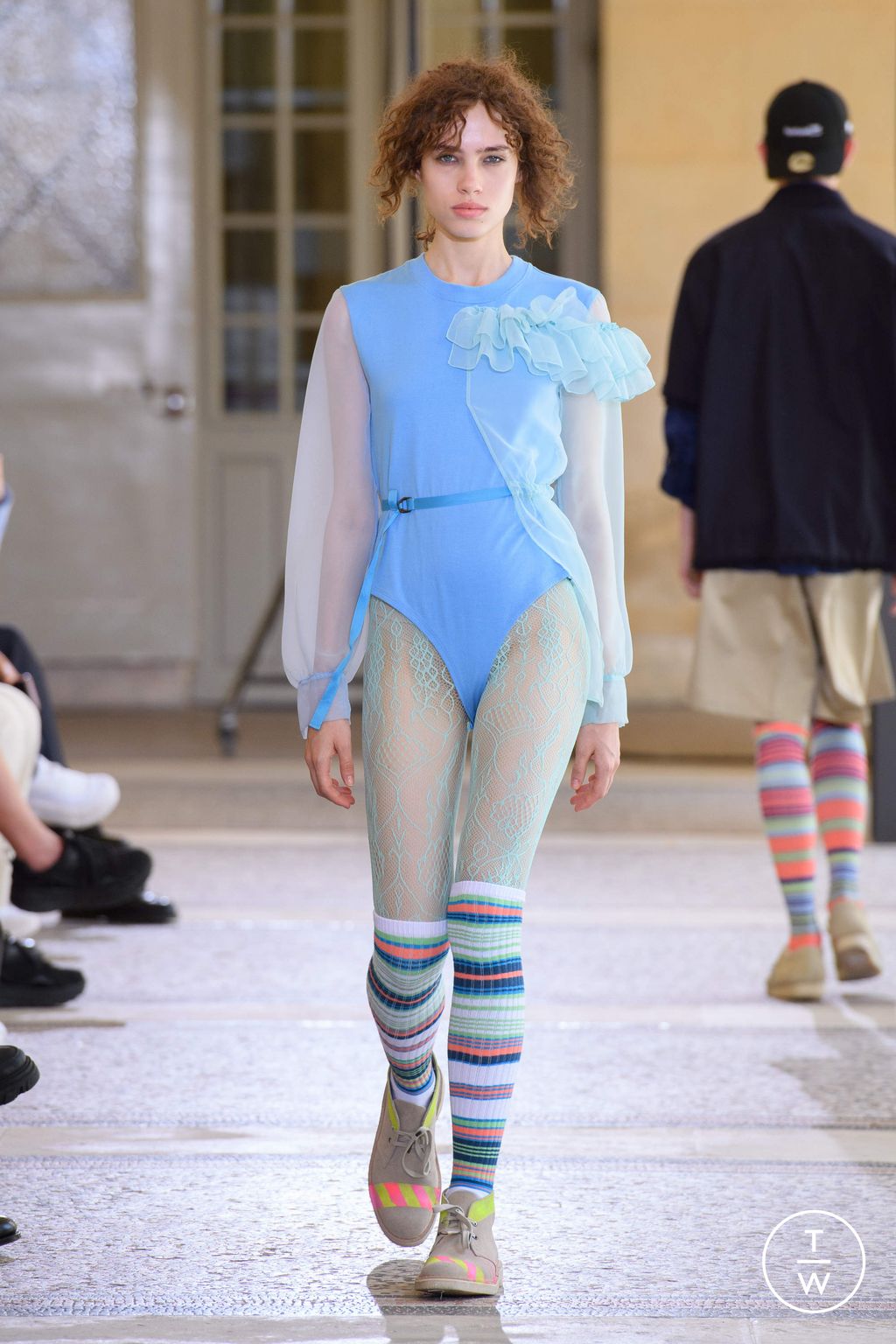 Fashion Week Paris Spring/Summer 2024 look 22 from the Facetasm collection menswear