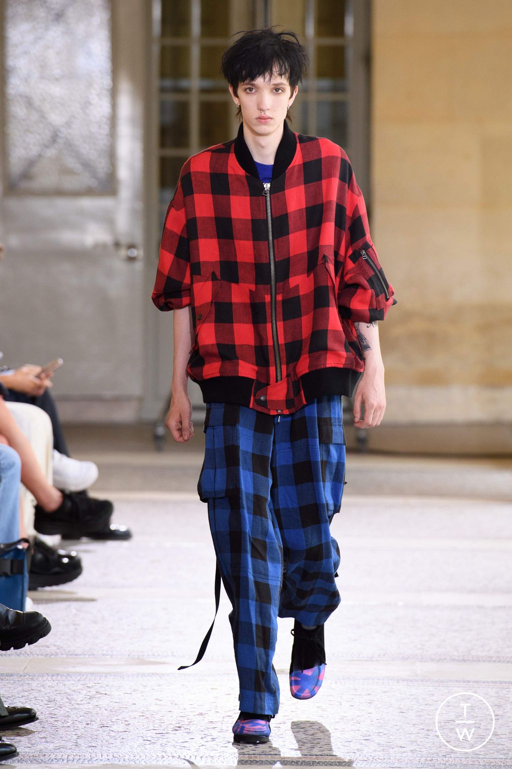 Fashion Week Paris Spring/Summer 2024 look 26 from the Facetasm collection 男装