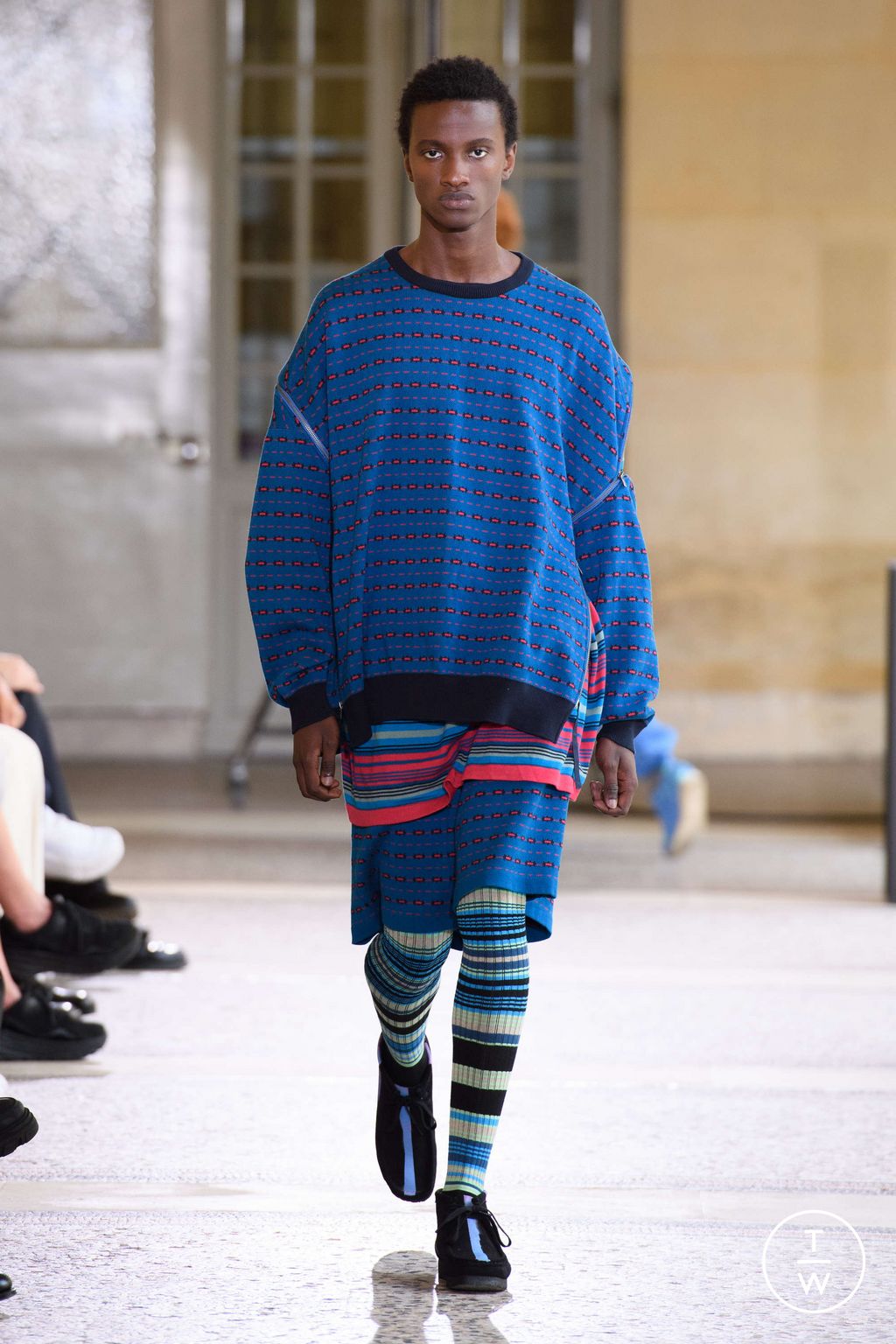 Fashion Week Paris Spring/Summer 2024 look 27 from the Facetasm collection 男装