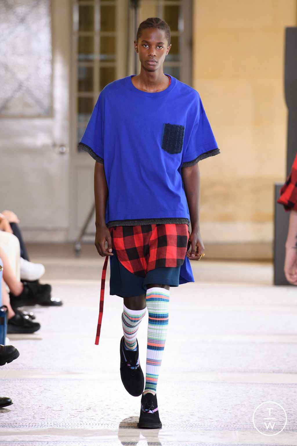 Fashion Week Paris Spring/Summer 2024 look 28 de la collection Facetasm menswear