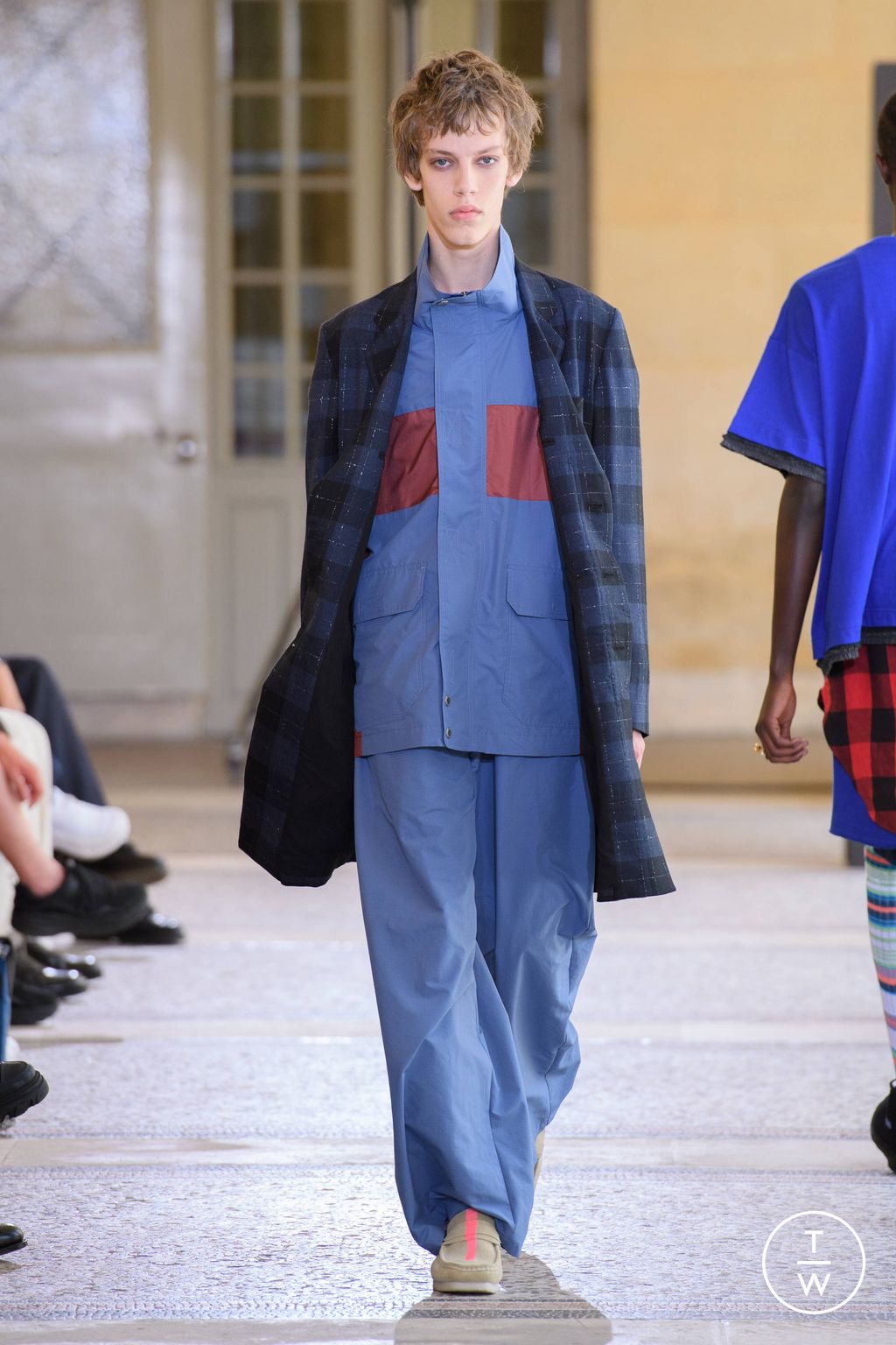 Fashion Week Paris Spring/Summer 2024 look 30 from the Facetasm collection menswear