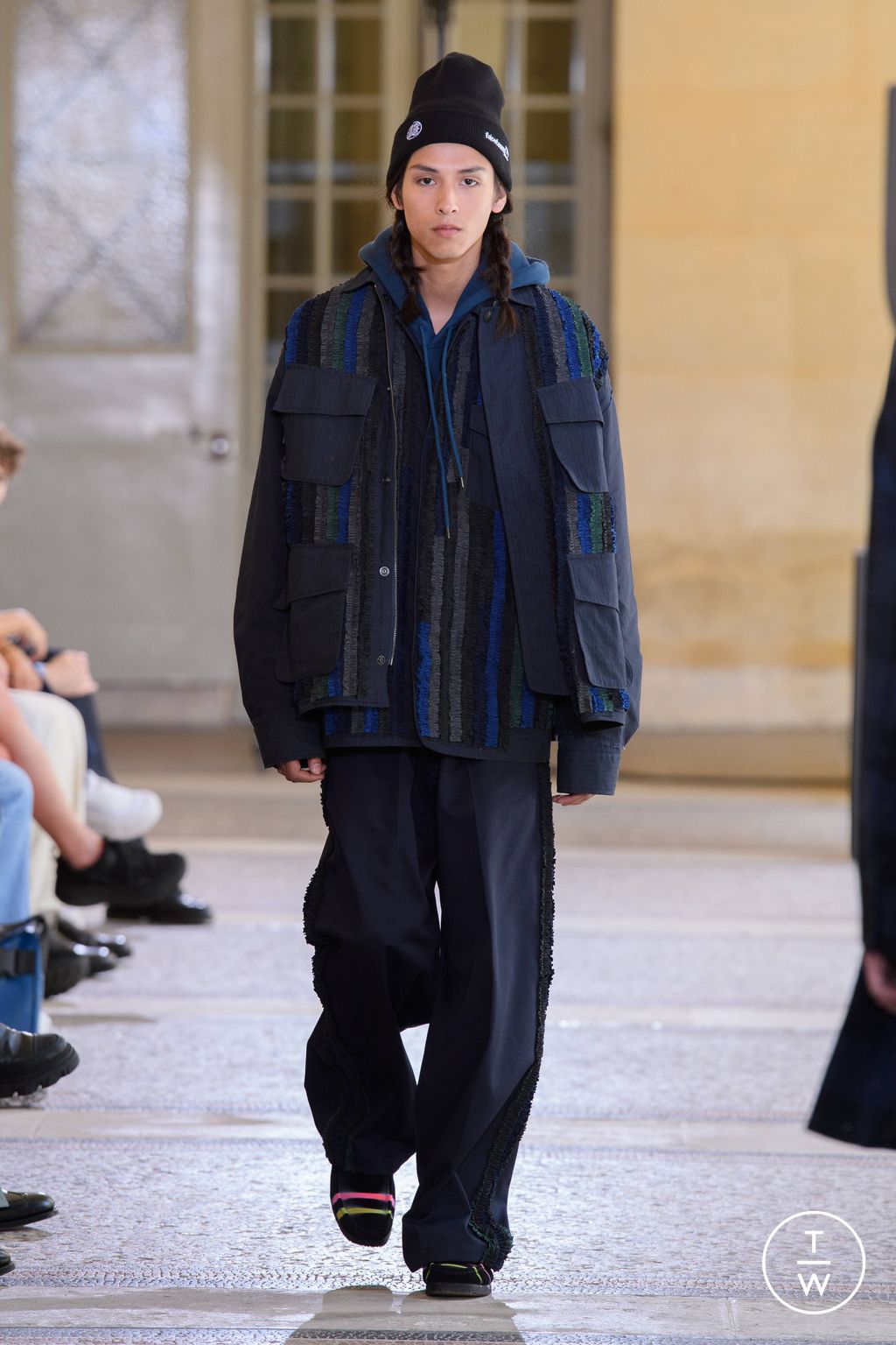 Fashion Week Paris Spring/Summer 2024 look 32 from the Facetasm collection menswear