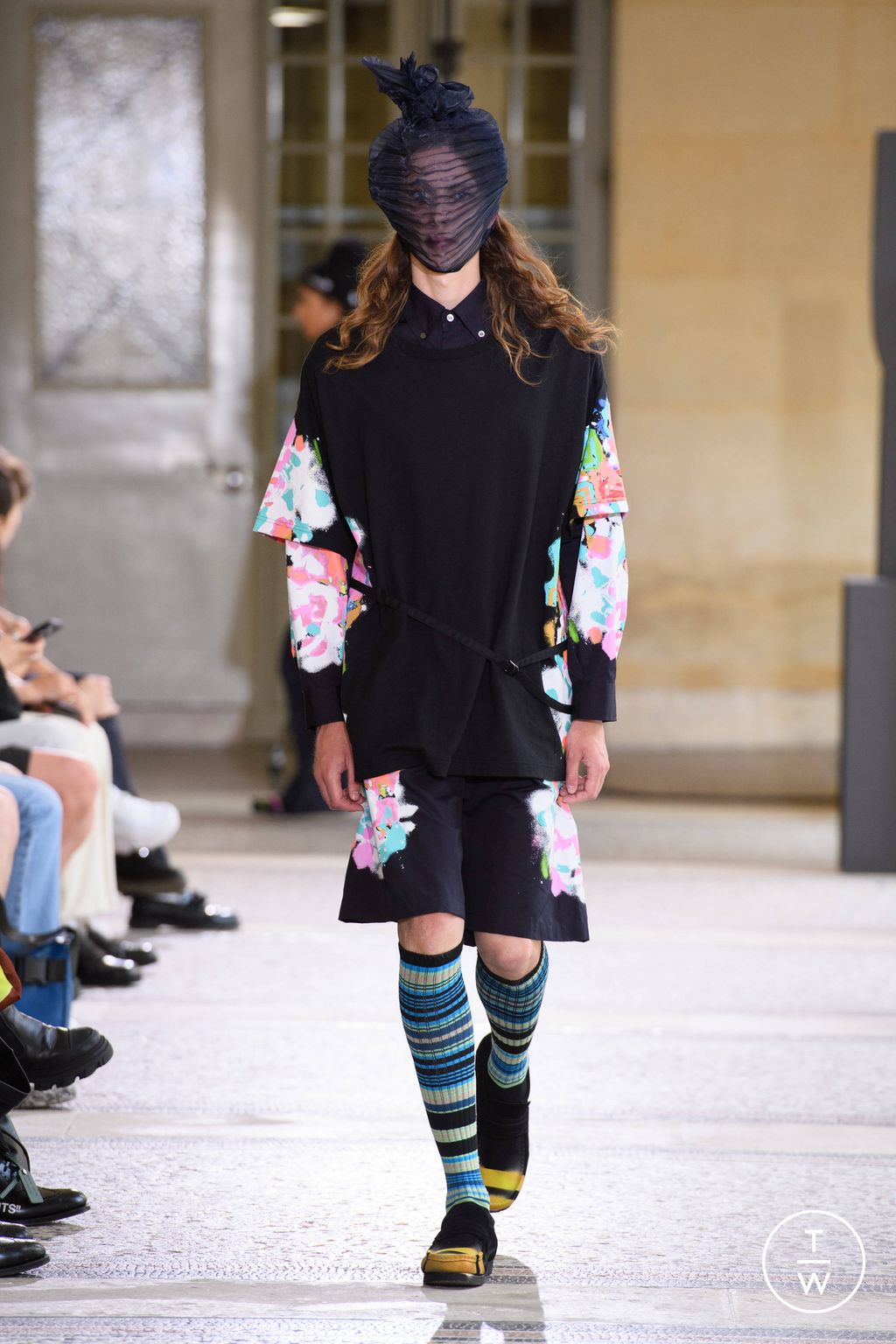 Fashion Week Paris Spring/Summer 2024 look 35 from the Facetasm collection menswear
