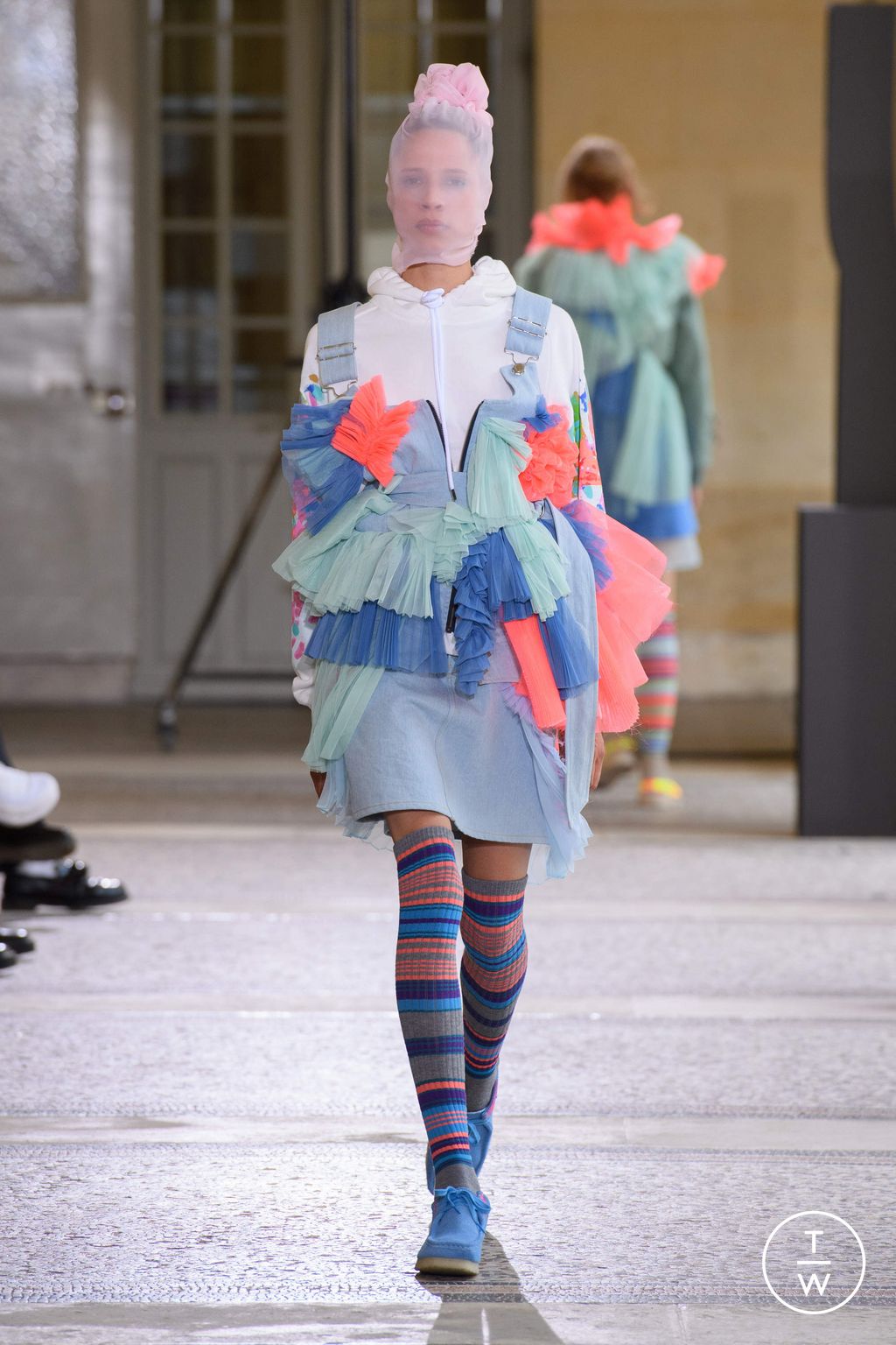 Fashion Week Paris Spring/Summer 2024 look 36 from the Facetasm collection 男装