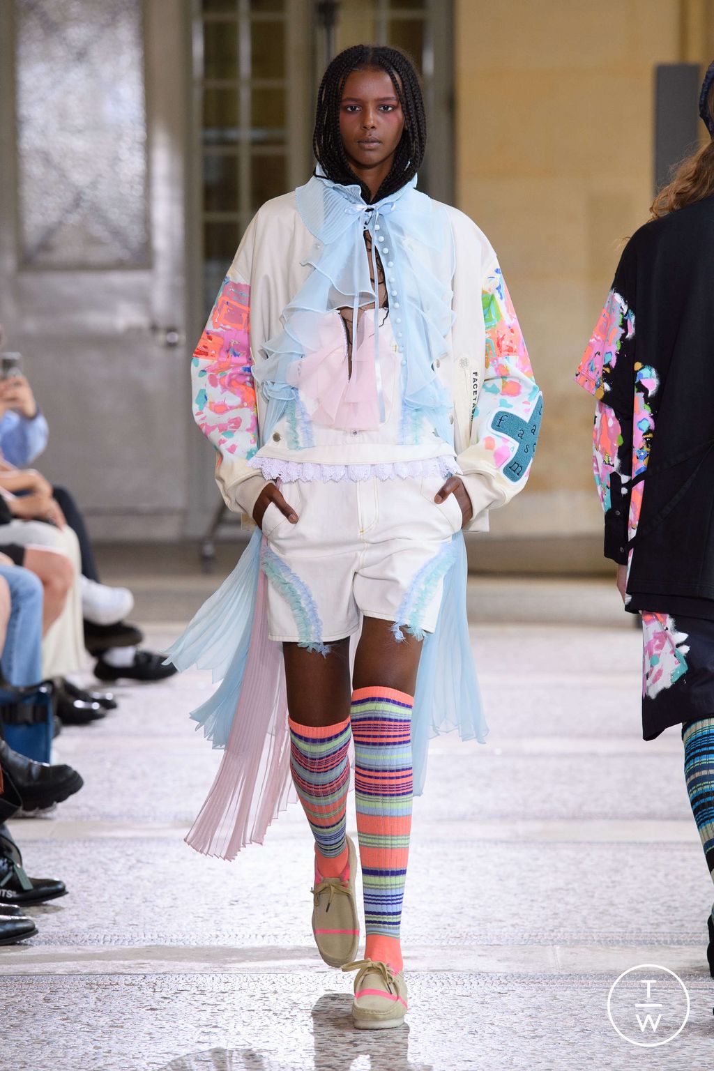 Fashion Week Paris Spring/Summer 2024 look 37 from the Facetasm collection 男装