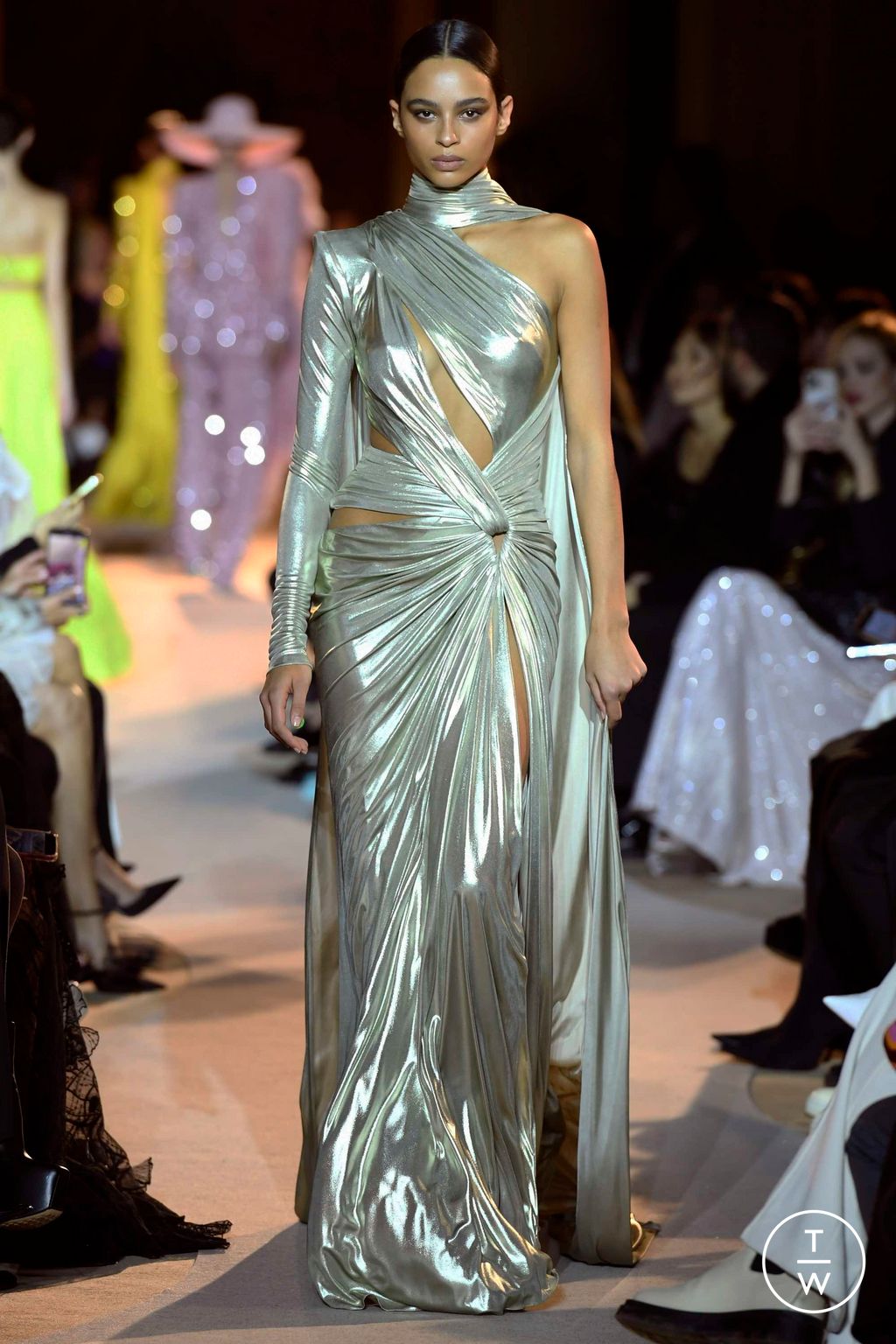 Fashion Week Paris Spring/Summer 2023 look 27 from the Zuhair Murad collection couture