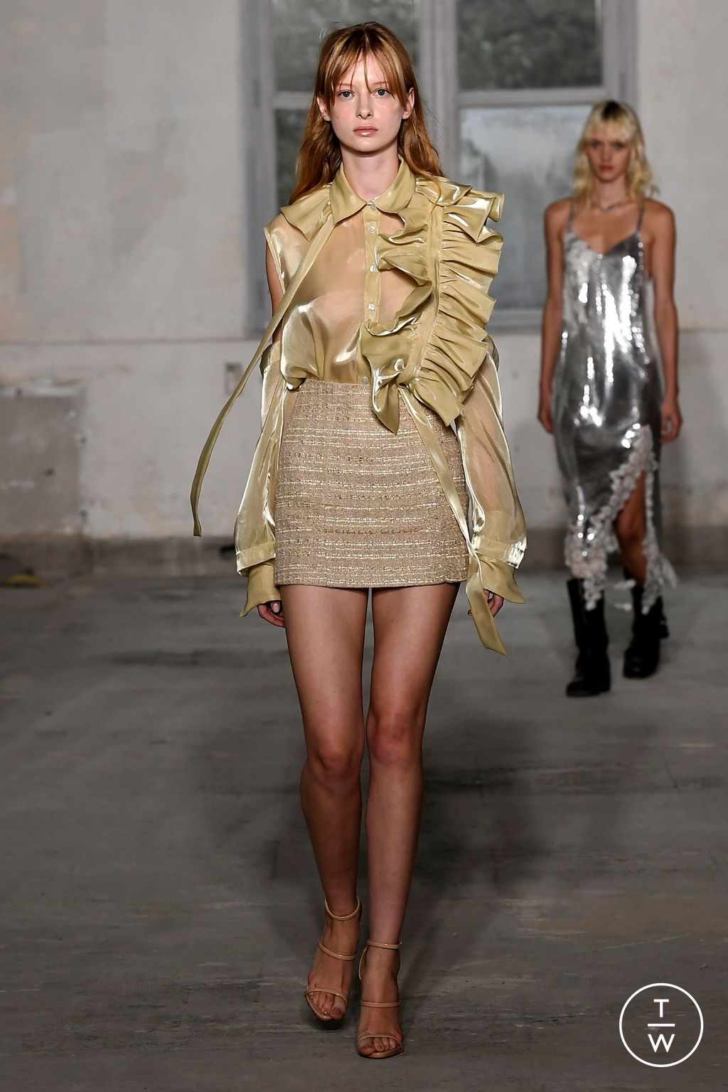 Fashion Week Paris Spring/Summer 2024 look 13 from the Faith Connexion collection womenswear