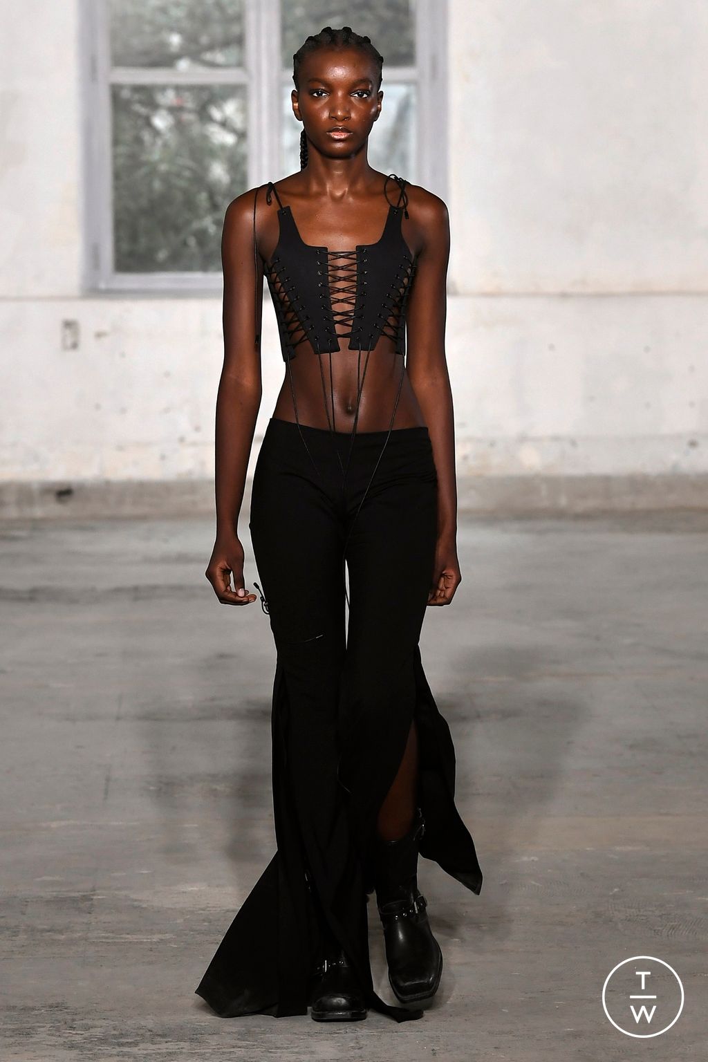 Fashion Week Paris Spring/Summer 2024 look 23 from the Faith Connexion collection womenswear