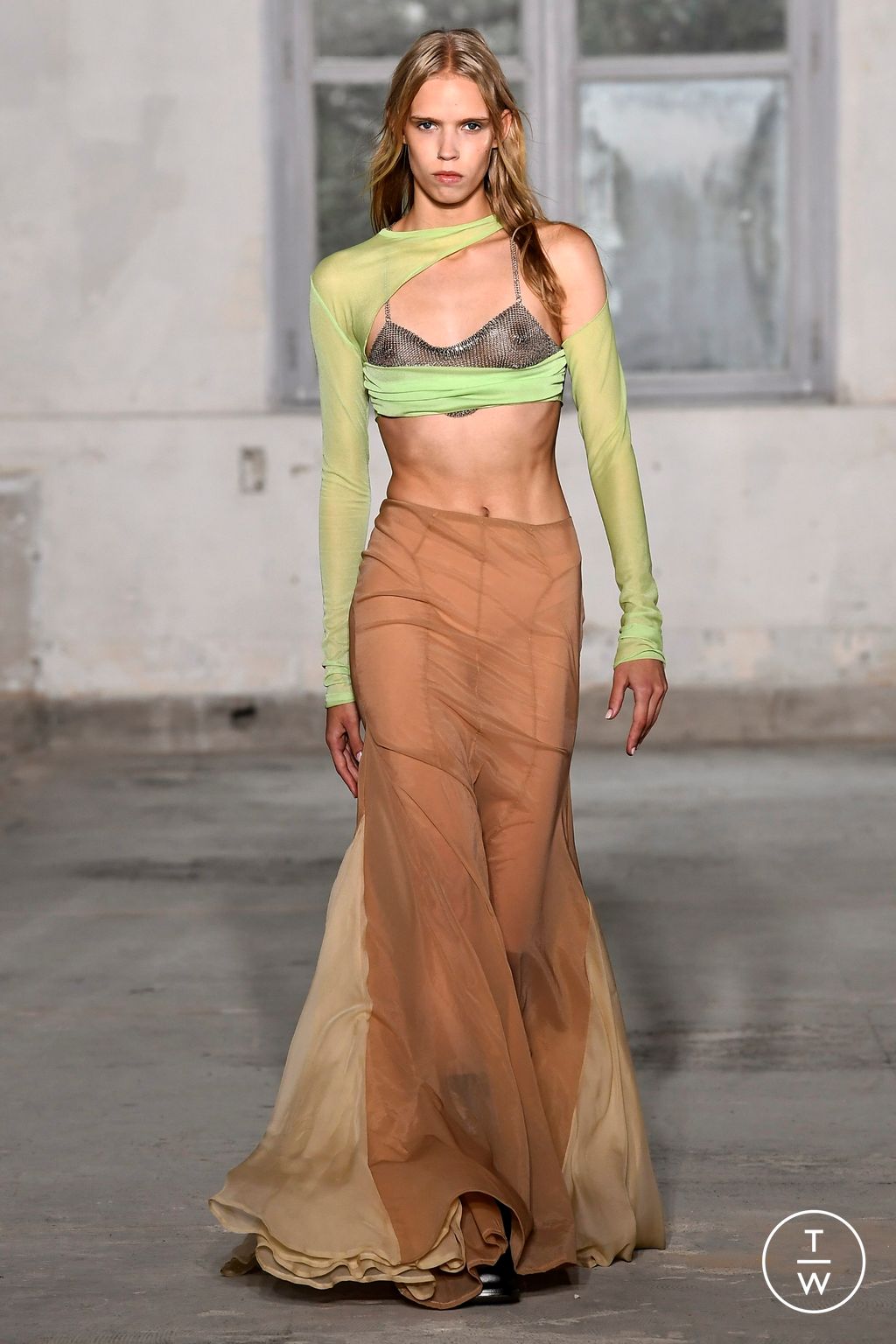 Fashion Week Paris Spring/Summer 2024 look 24 from the Faith Connexion collection womenswear
