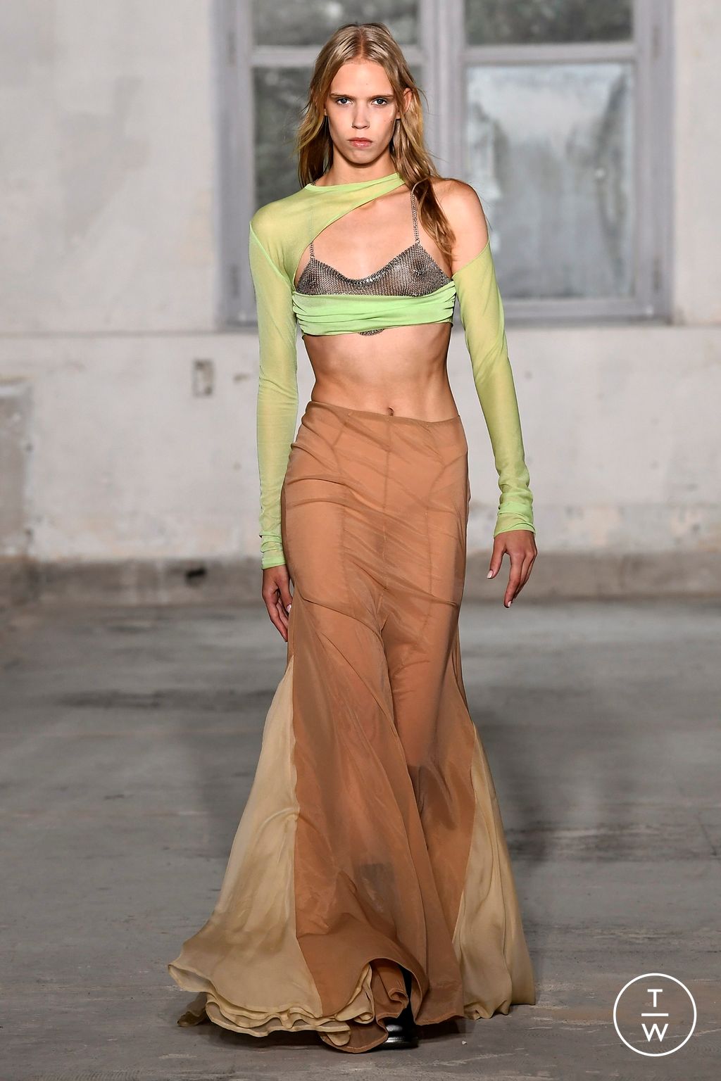 Fashion Week Paris Spring/Summer 2024 look 24 de la collection Faith Connexion womenswear