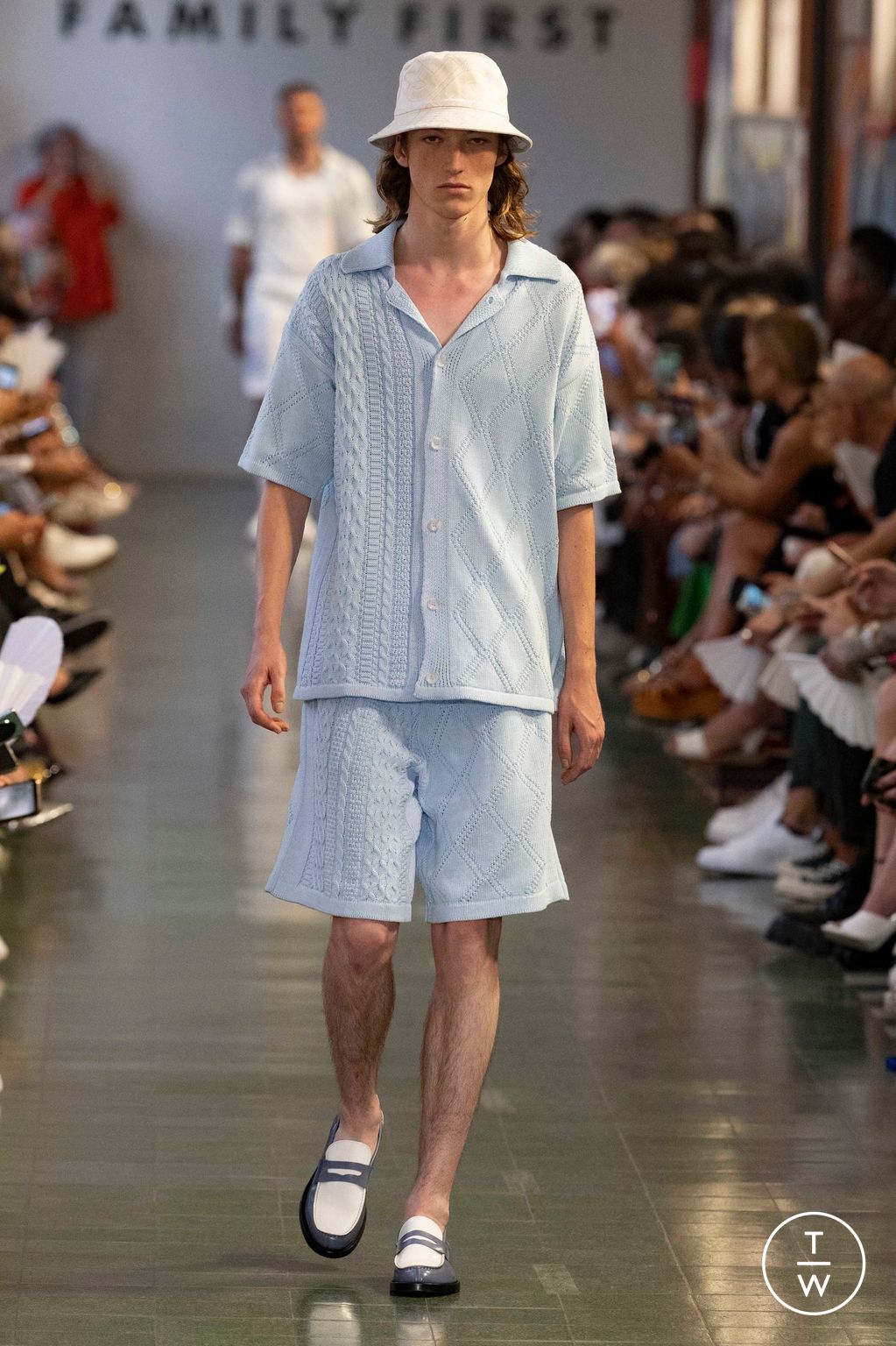 Fashion Week Milan Spring/Summer 2023 look 9 from the Family First collection menswear