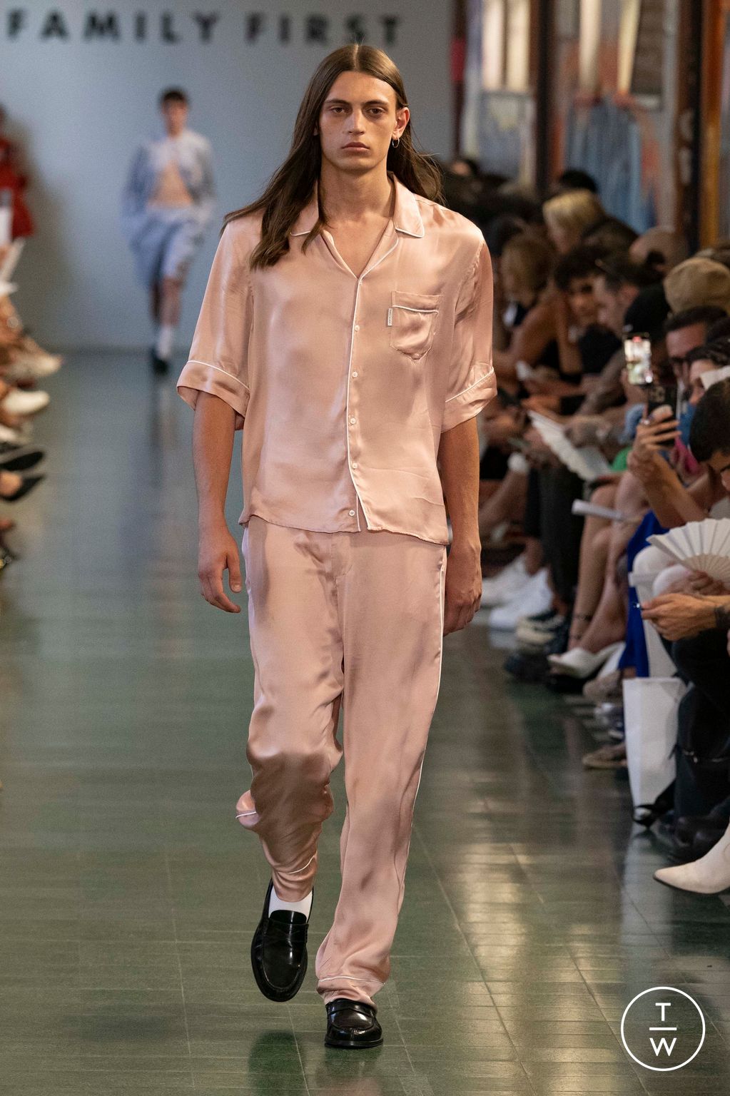 Fashion Week Milan Spring/Summer 2023 look 12 from the Family First collection menswear