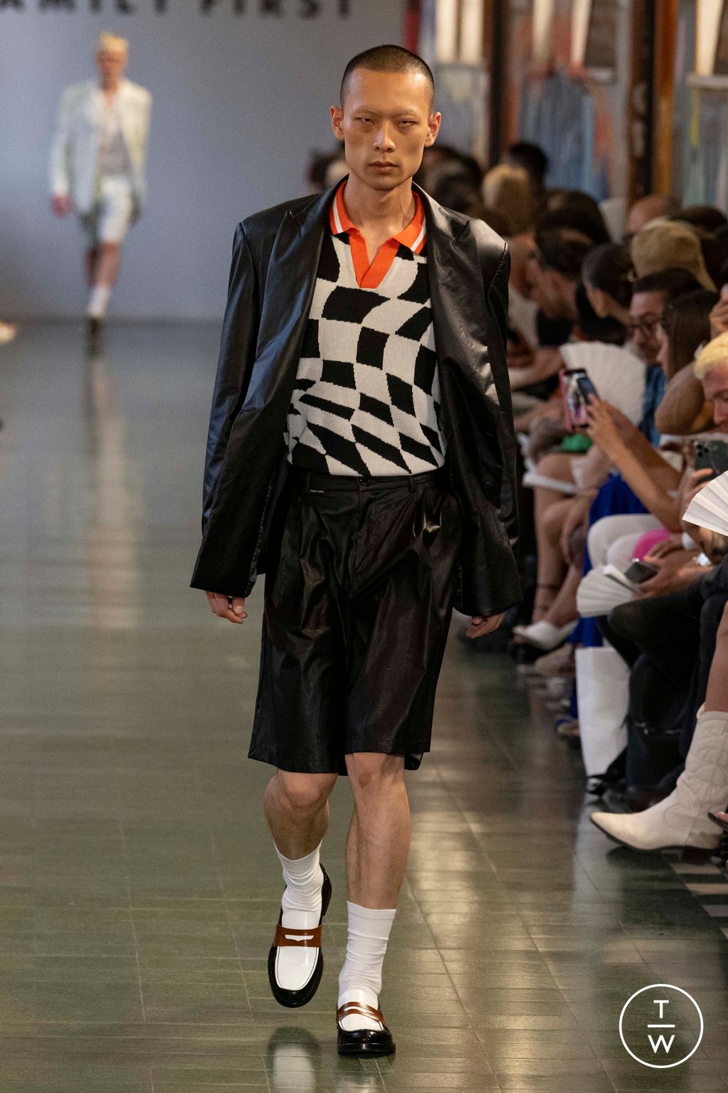 Fashion Week Milan Spring/Summer 2023 look 16 from the Family First collection menswear