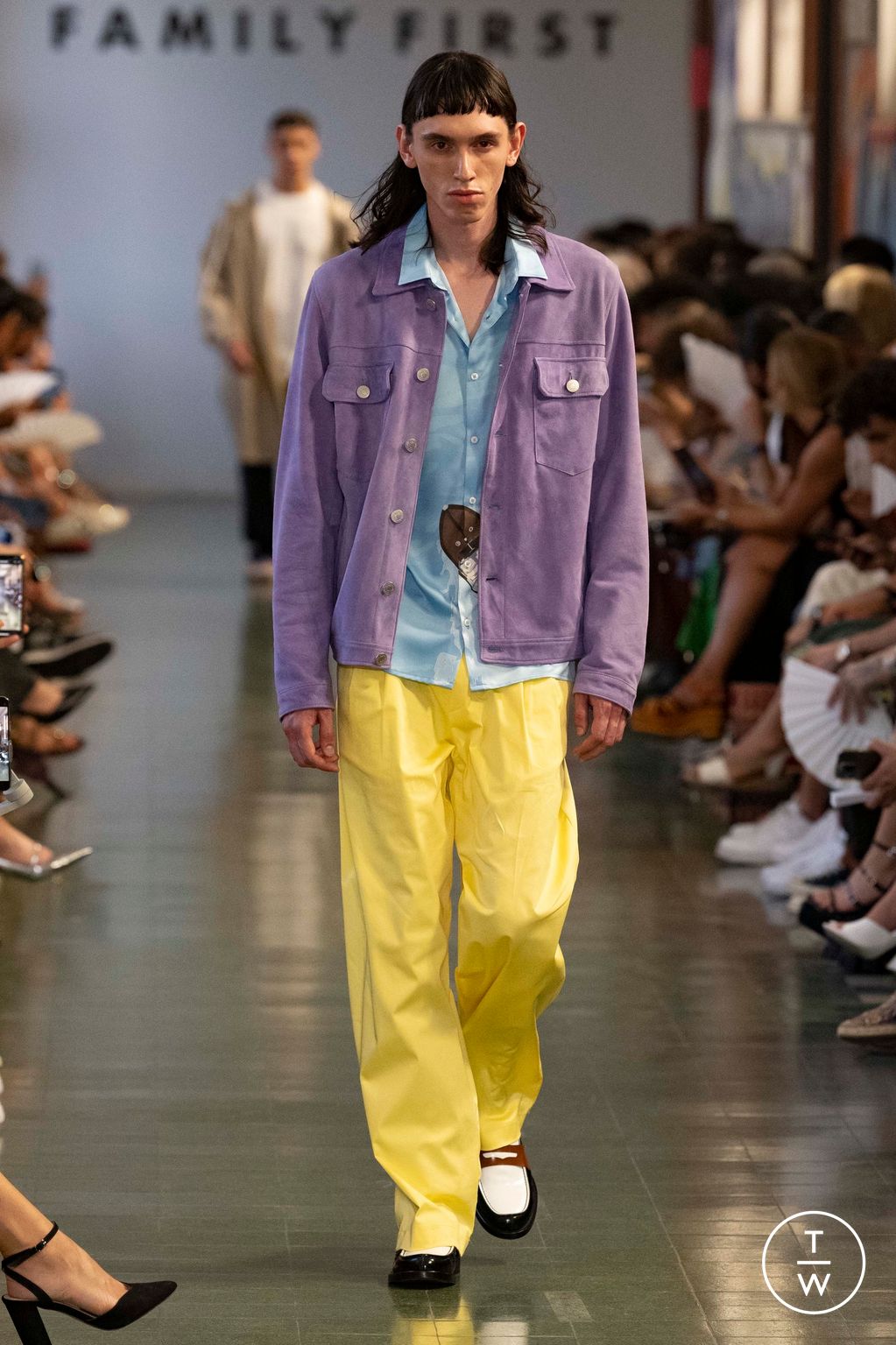 Fashion Week Milan Spring/Summer 2023 look 22 from the Family First collection menswear