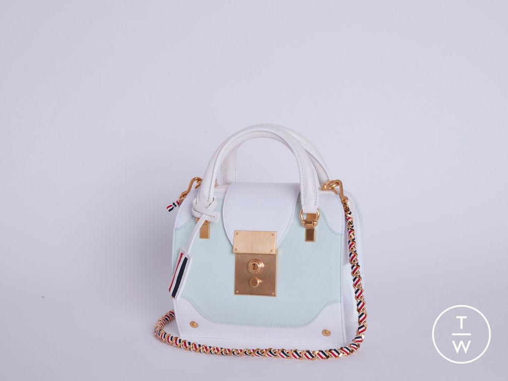 Fashion Week Paris Spring/Summer 2023 look 3 from the Thom Browne collection womenswear accessories