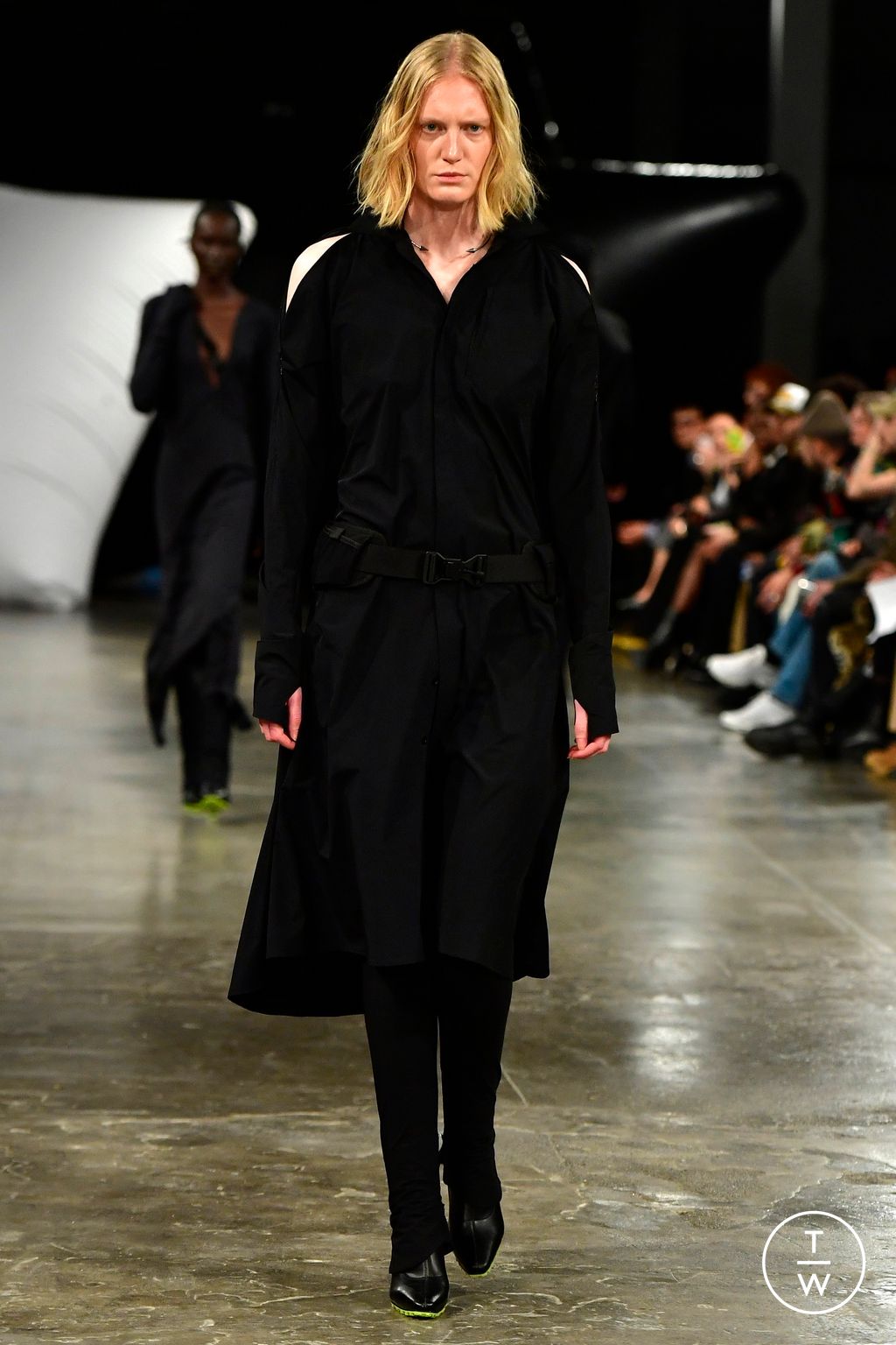 Fashion Week London Fall/Winter 2024 look 6 from the Fashion East collection womenswear