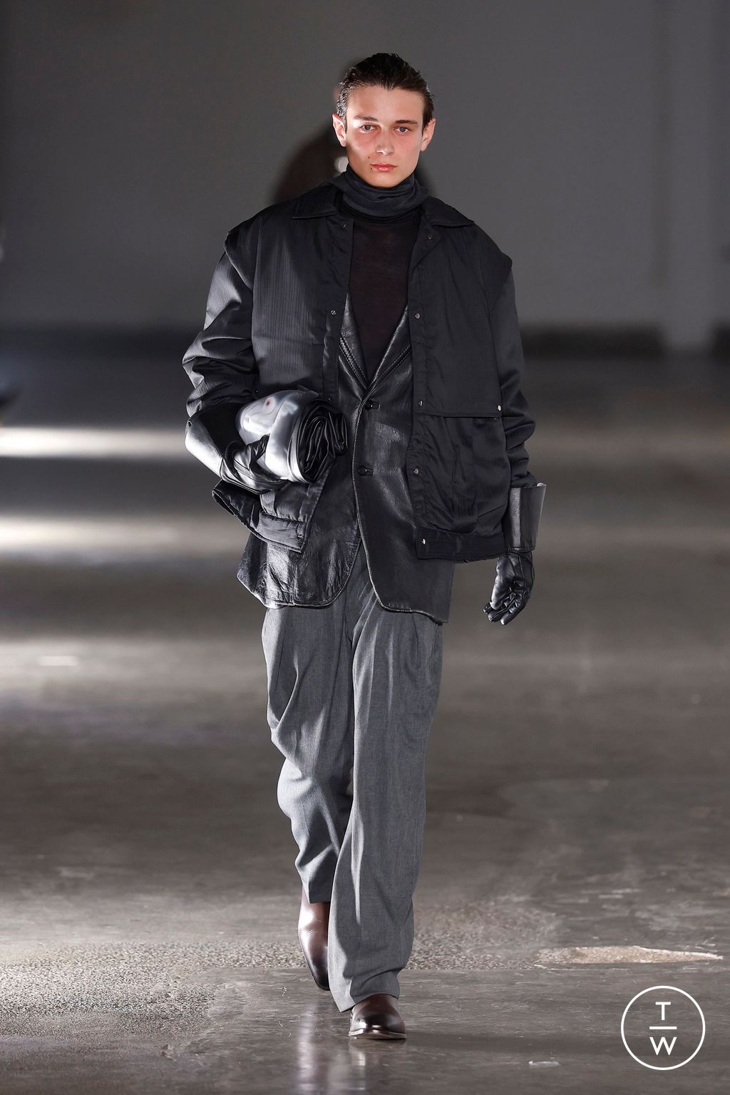 Fashion Week London Fall/Winter 2025 look 11 from the Fashion East collection womenswear