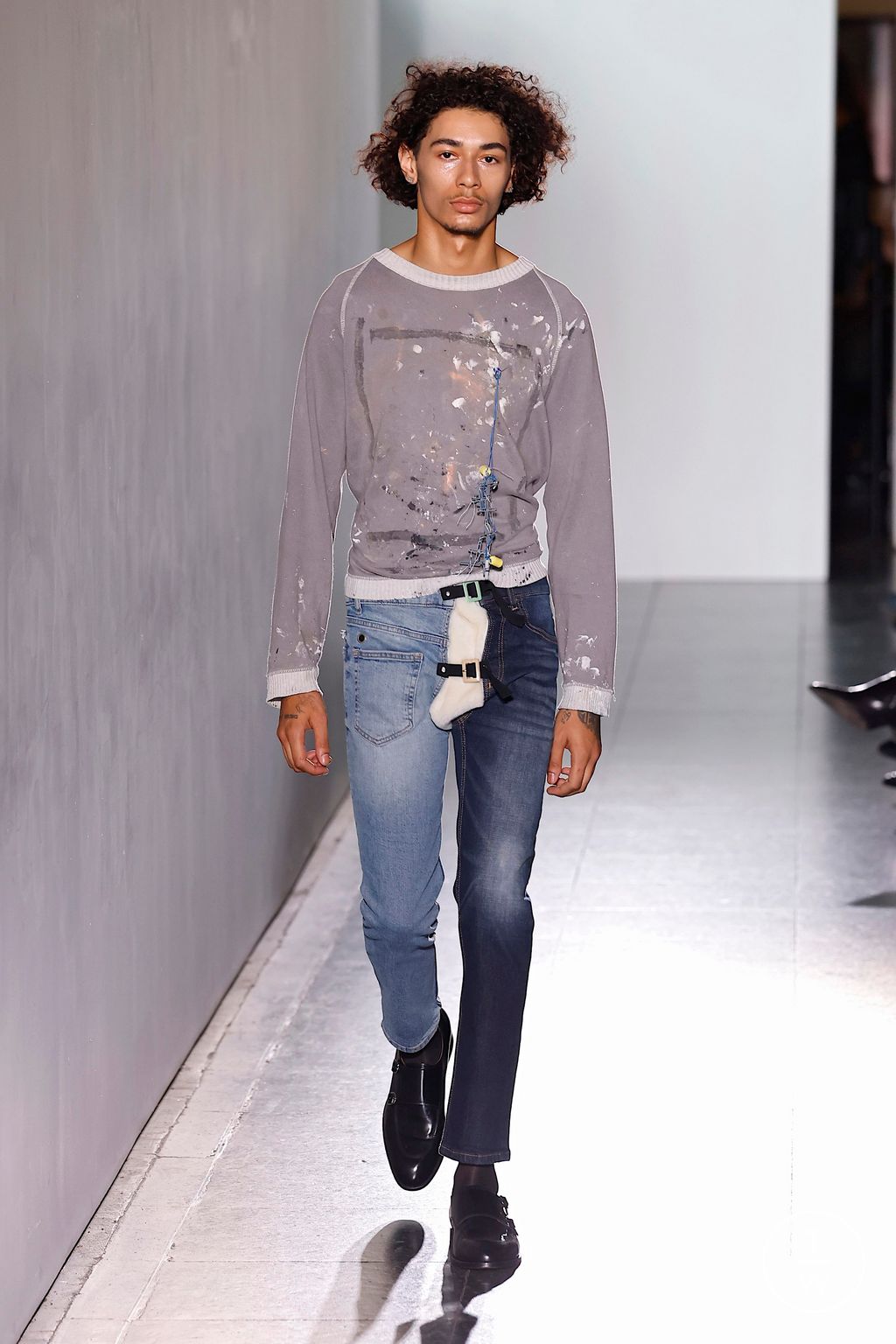 Fashion Week London Spring/Summer 2026 look 5 from the Fashion East collection womenswear