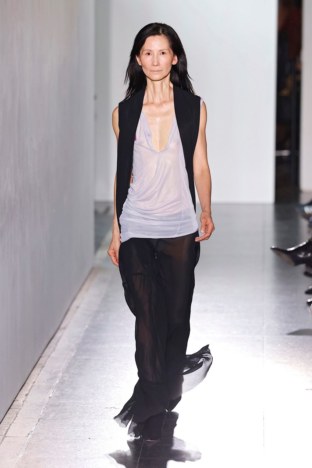 Fashion Week London Spring/Summer 2026 look 15 from the Fashion East collection womenswear