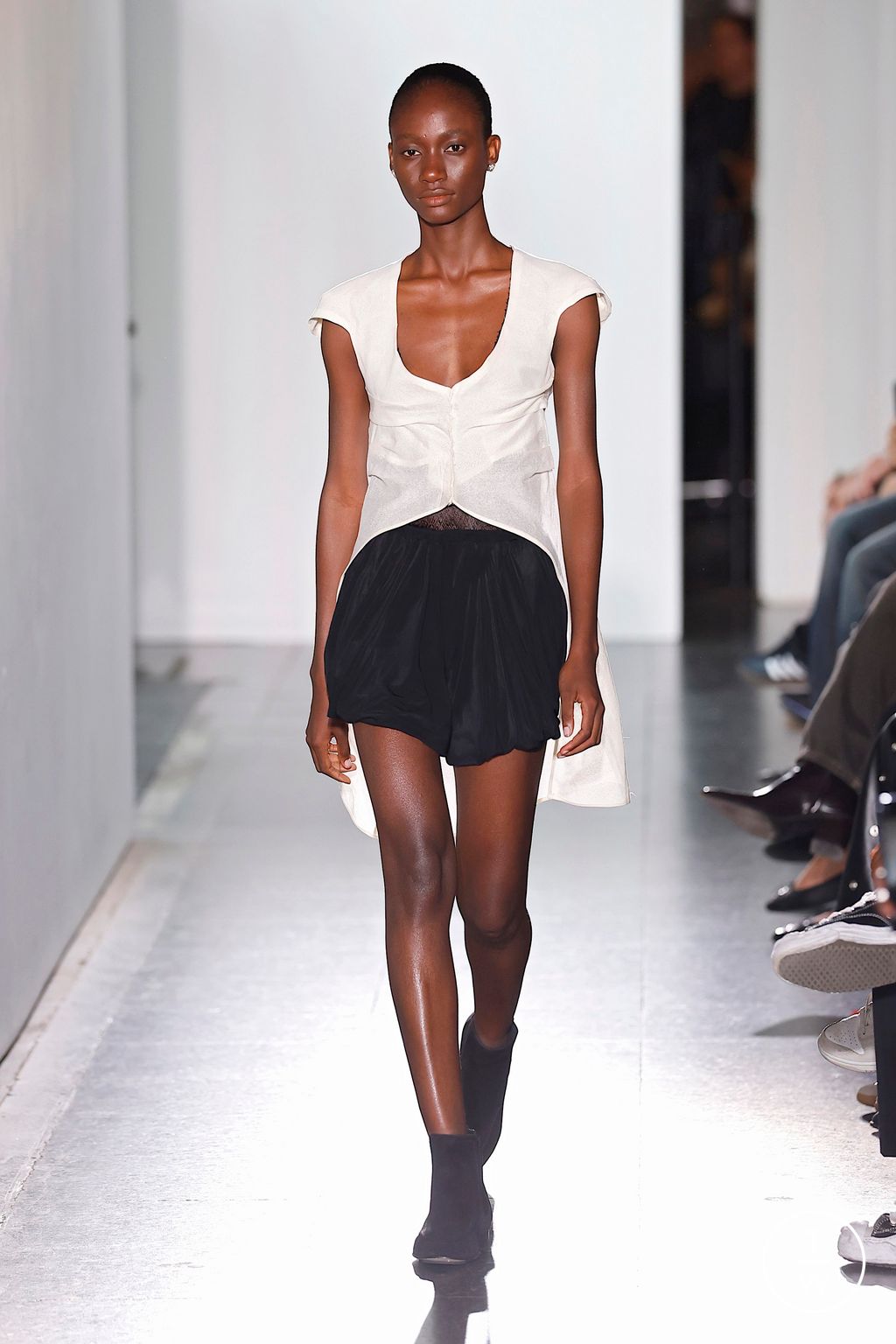 Fashion Week London Spring/Summer 2026 look 24 from the Fashion East collection womenswear