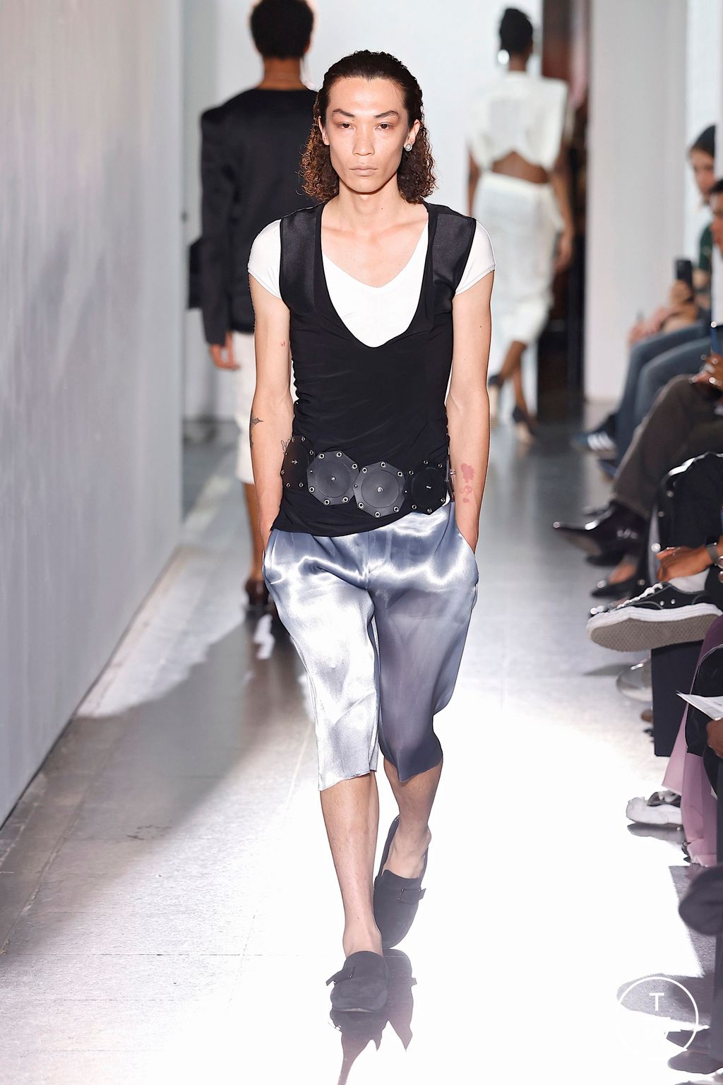 Fashion Week London Spring/Summer 2026 look 25 from the Fashion East collection womenswear