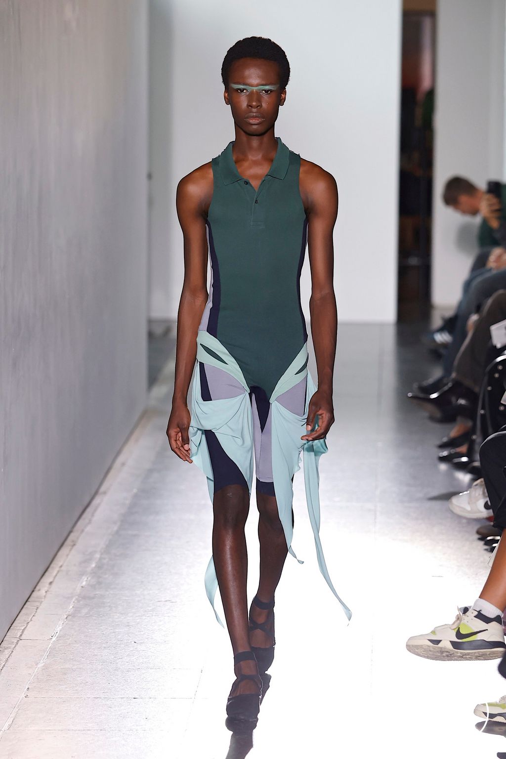 Fashion Week London Spring/Summer 2026 look 28 from the Fashion East collection womenswear