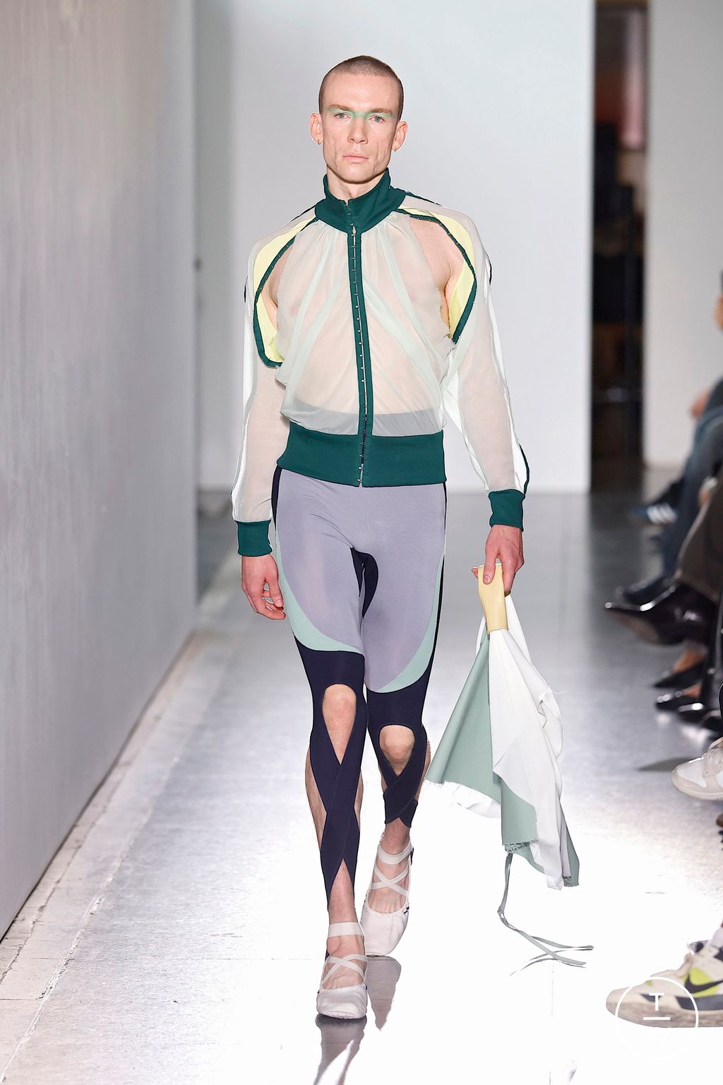 Fashion Week London Spring/Summer 2026 look 29 from the Fashion East collection womenswear