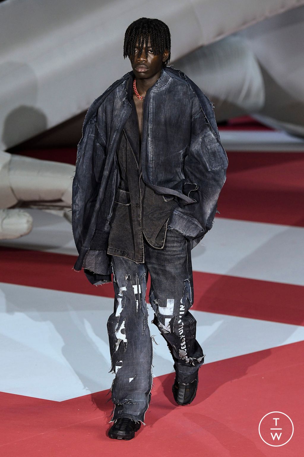 Fashion Week Milan Spring/Summer 2023 look 66 from the DIESEL collection womenswear