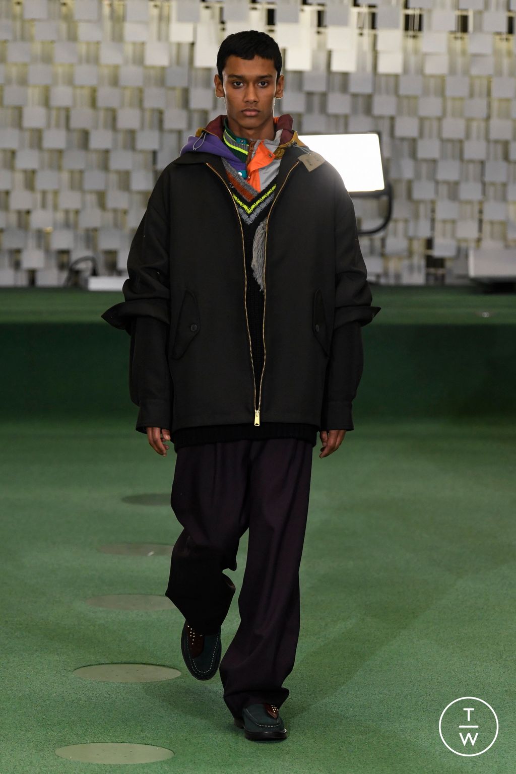 Fashion Week Paris Fall/Winter 2023 look 38 from the Kolor collection menswear