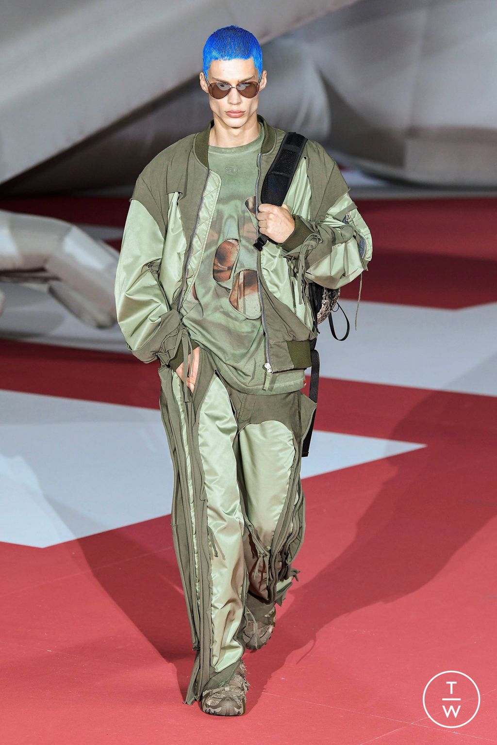 Fashion Week Milan Spring/Summer 2023 look 18 from the DIESEL collection womenswear