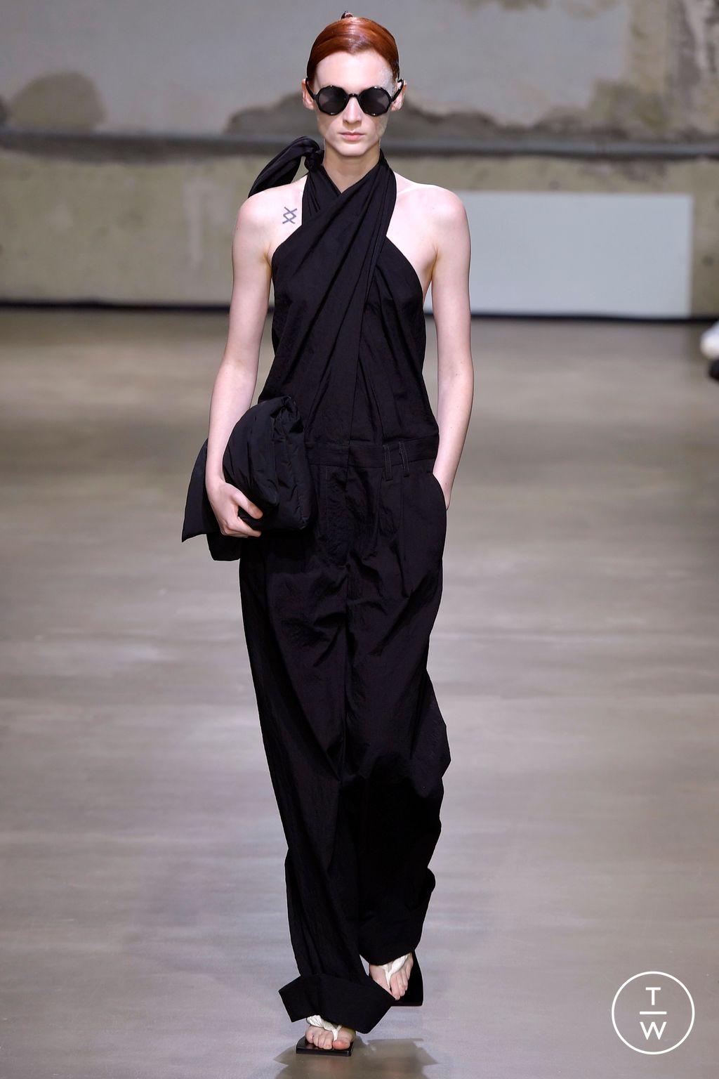 Fashion Week Paris Spring/Summer 2023 look 21 de la collection Christian Wijnants womenswear
