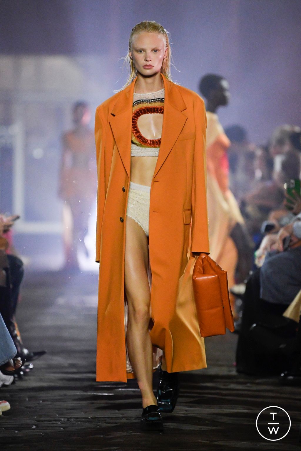 Fashion Week New York Spring/Summer 2023 look 4 from the Marni collection womenswear