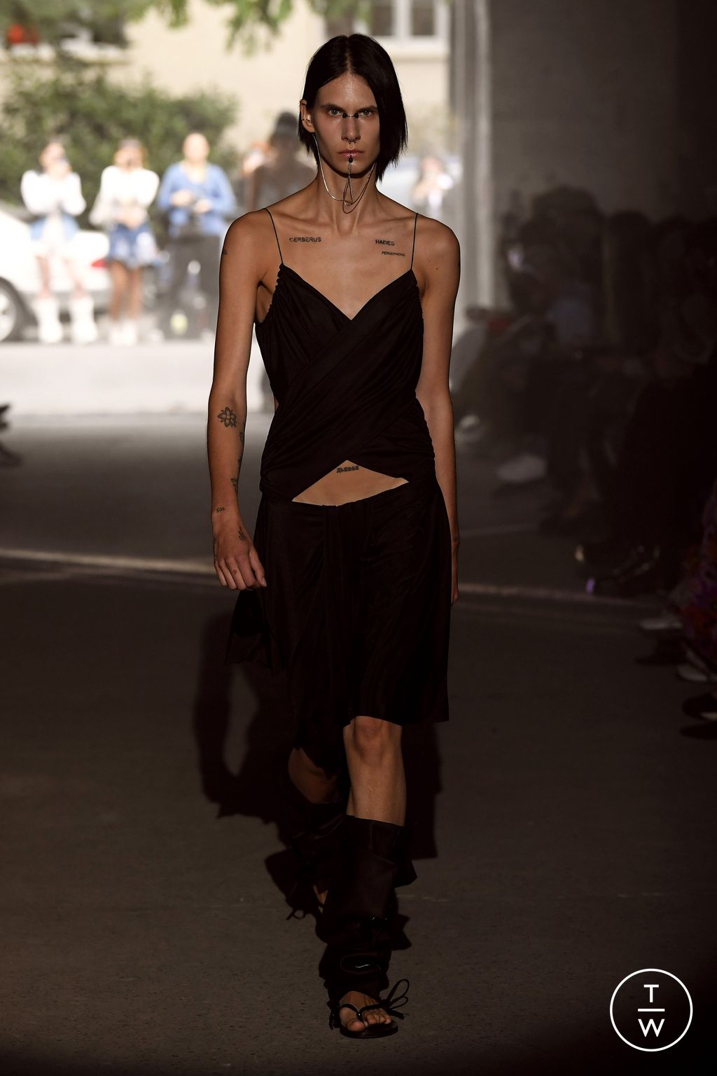 Fashion Week Milan Spring/Summer 2023 look 15 from the AC9 collection womenswear