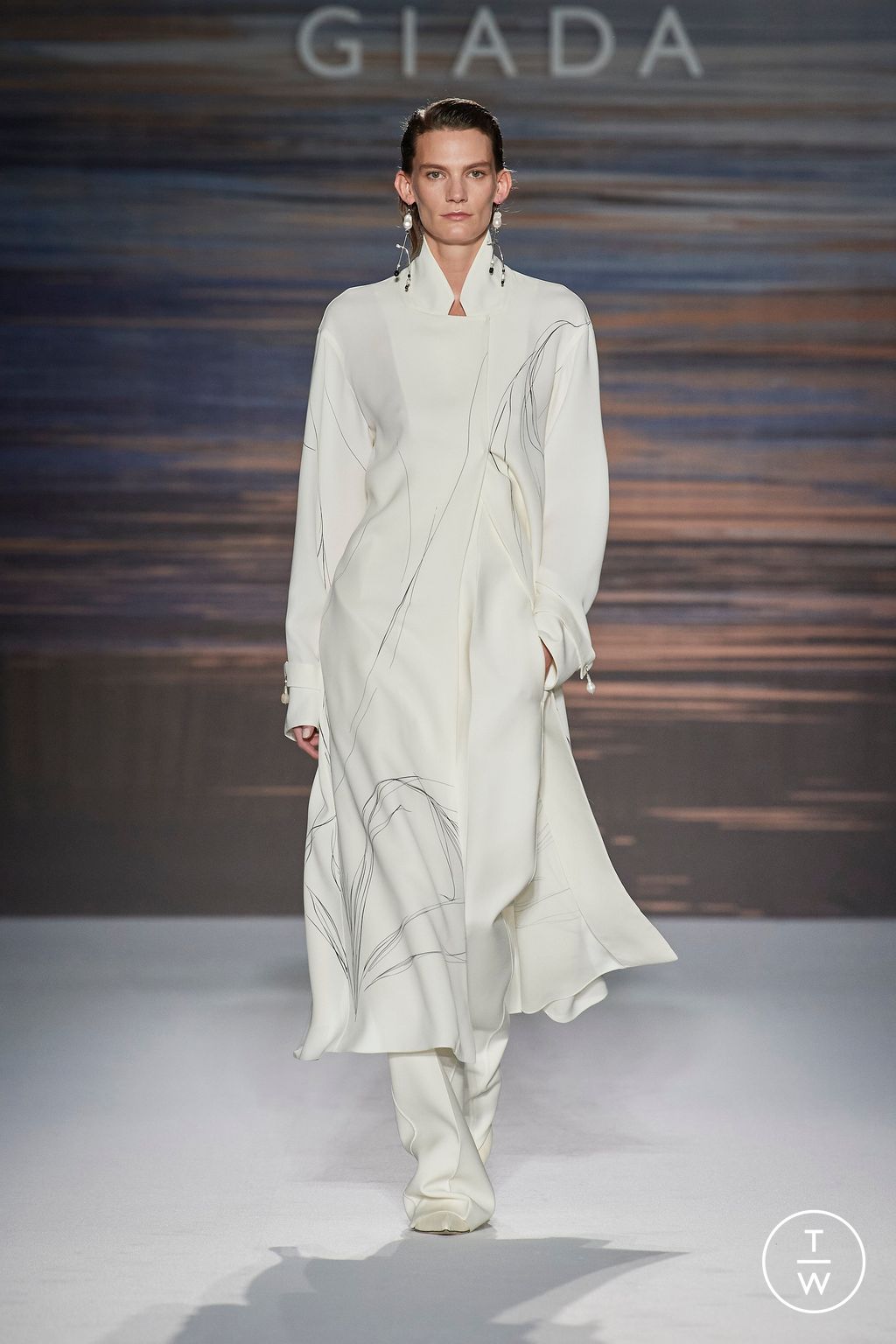 Fashion Week Milan Spring/Summer 2023 look 30 from the Giada collection womenswear