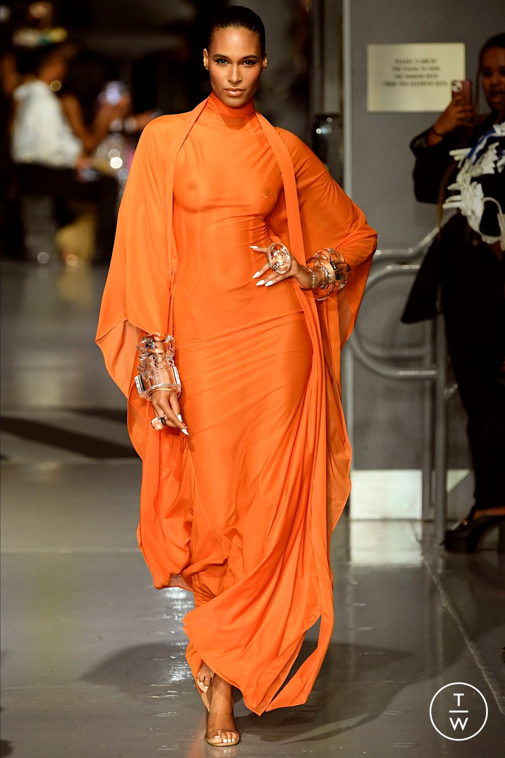 Fashion Week New York Spring/Summer 2023 look 19 from the LaQuan Smith collection womenswear