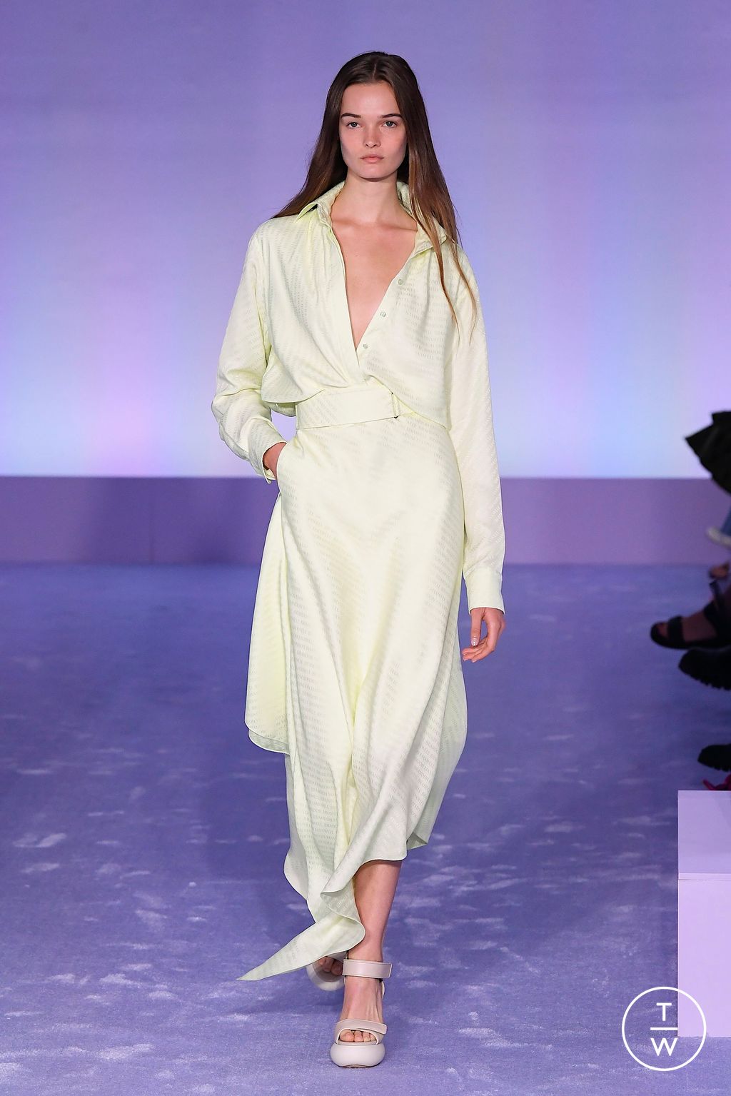 Fashion Week New York Spring/Summer 2023 look 8 de la collection Brandon Maxwell womenswear
