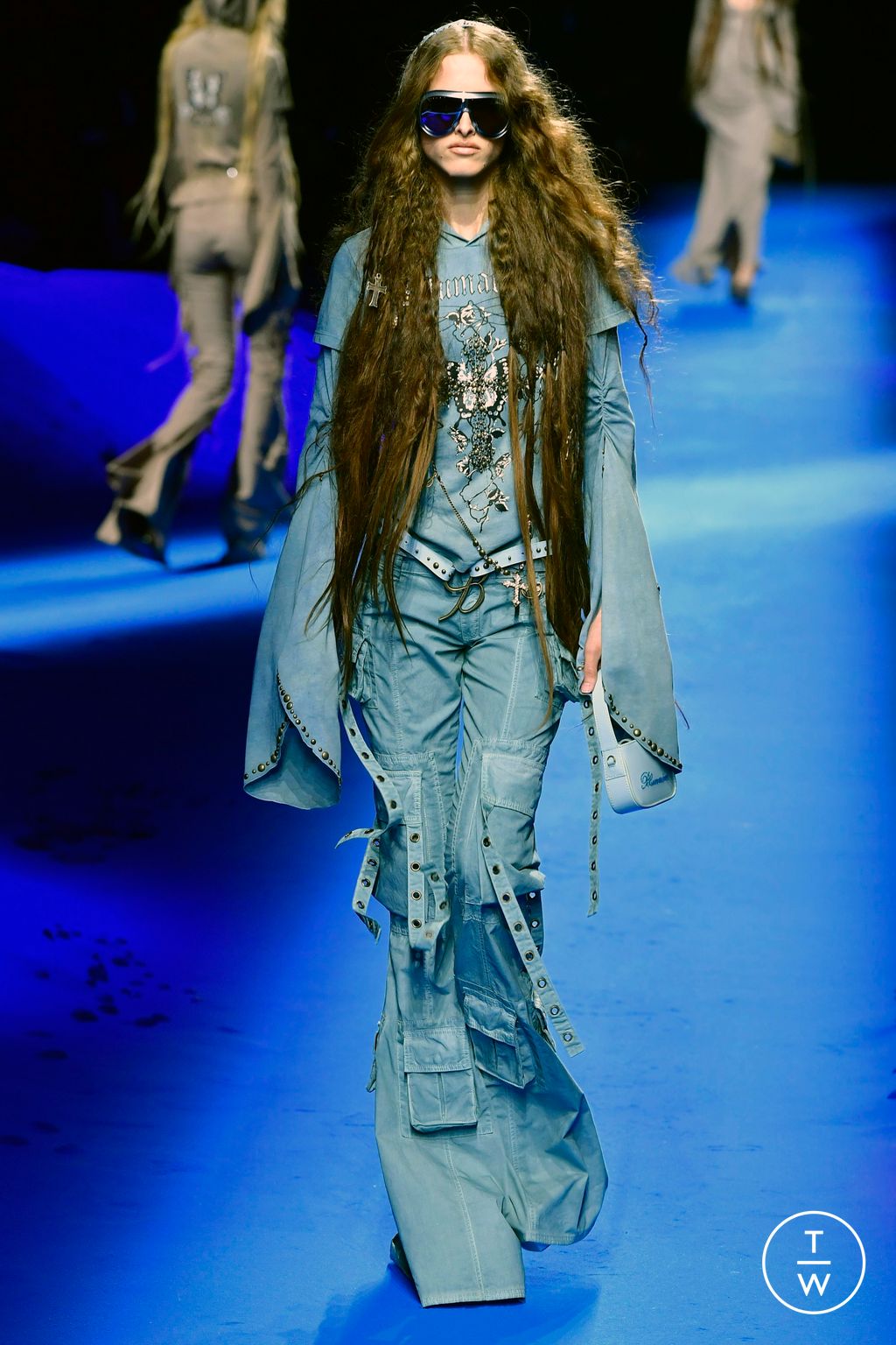 Fashion Week Milan Spring/Summer 2023 look 26 from the Blumarine collection womenswear