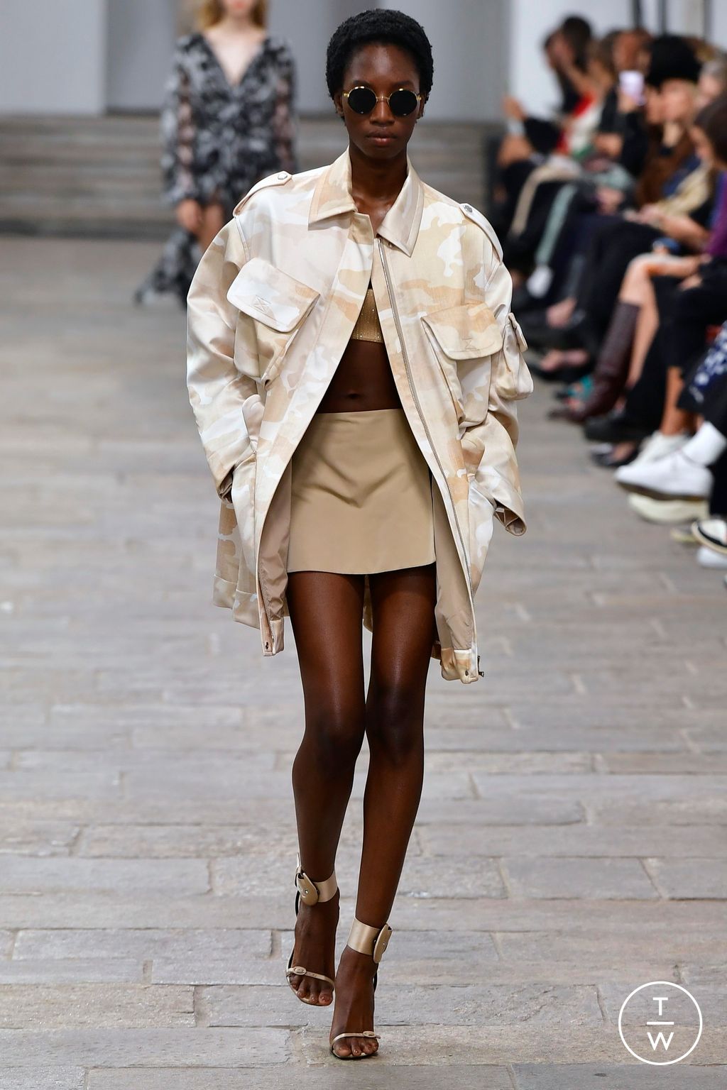 Fashion Week Milan Spring/Summer 2023 look 34 from the Ermanno Scervino collection womenswear