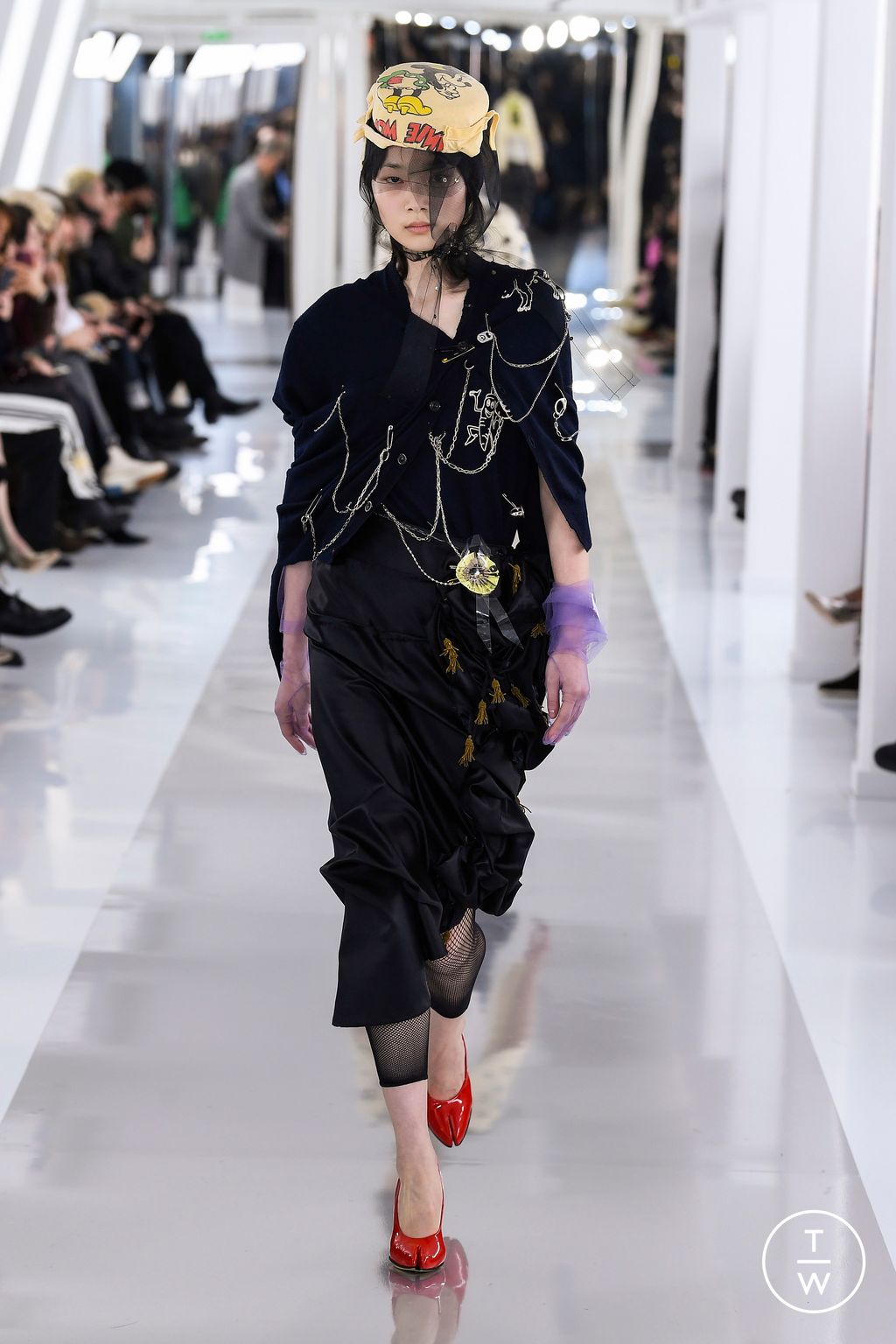 Fashion Week Paris Fall/Winter 2023 look 28 de la collection Maison Margiela menswear
