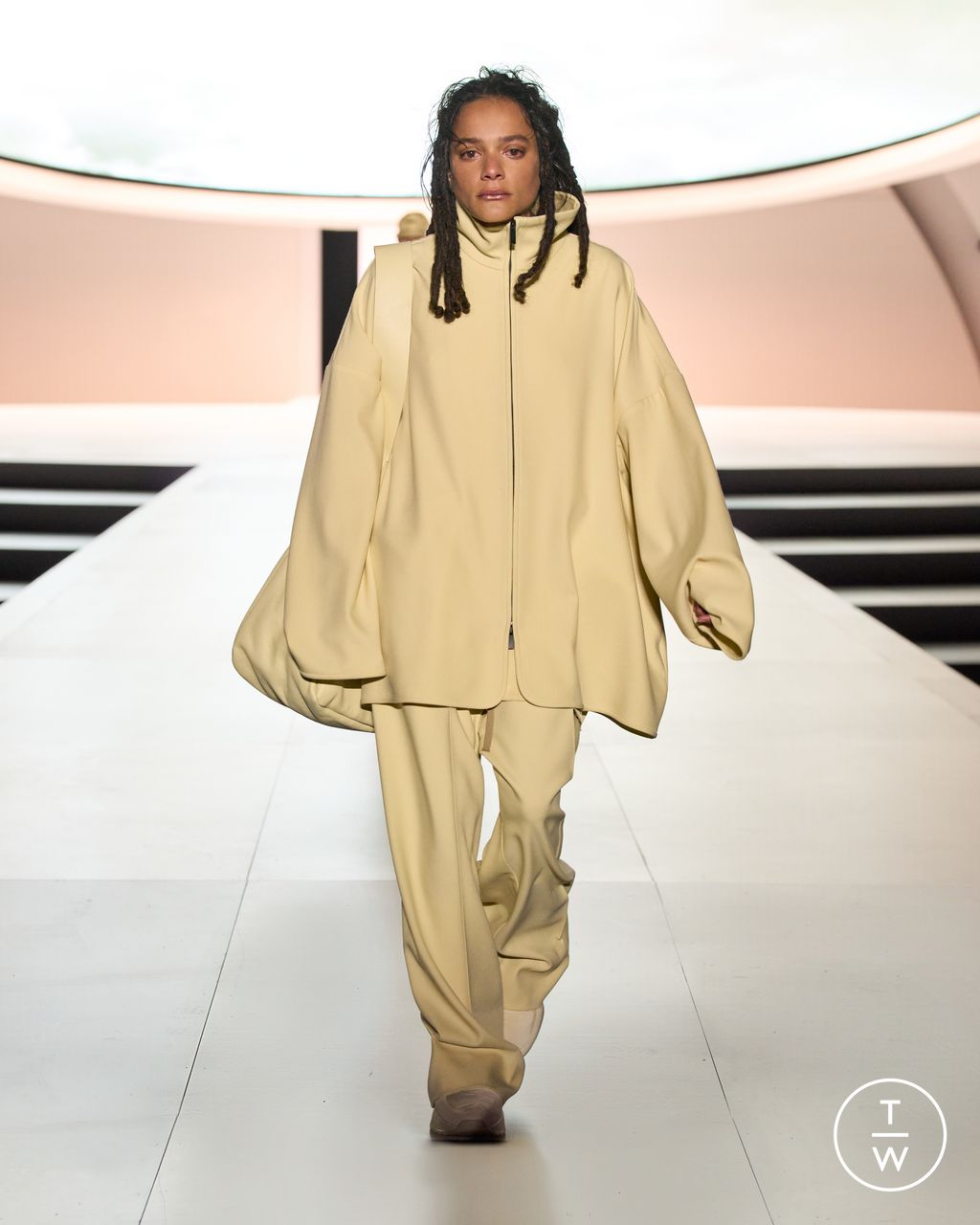 Fashion Week New York Fall/Winter 2023 look 24 from the Fear of God collection womenswear
