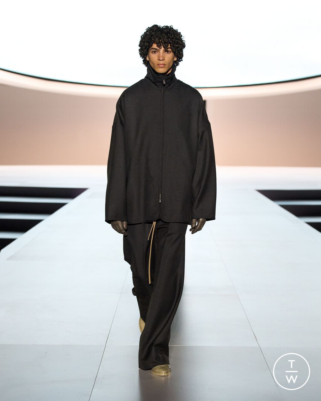 Fashion Week New York Fall/Winter 2023 look 43 from the Fear of God collection 女装