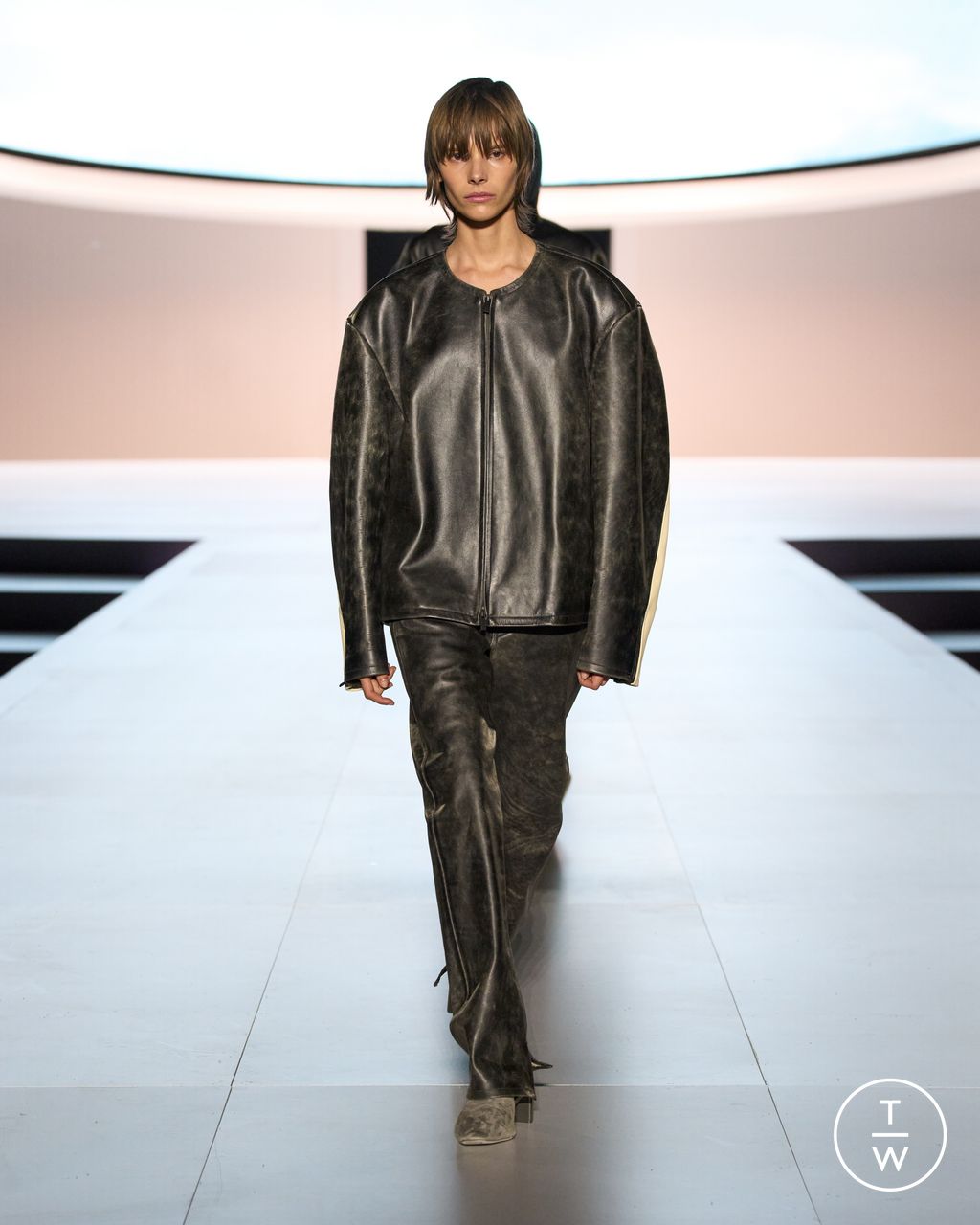 Fashion Week New York Fall/Winter 2023 look 47 from the Fear of God collection womenswear
