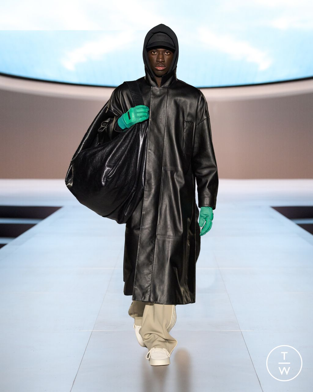 Fashion Week New York Fall/Winter 2023 look 48 from the Fear of God collection womenswear