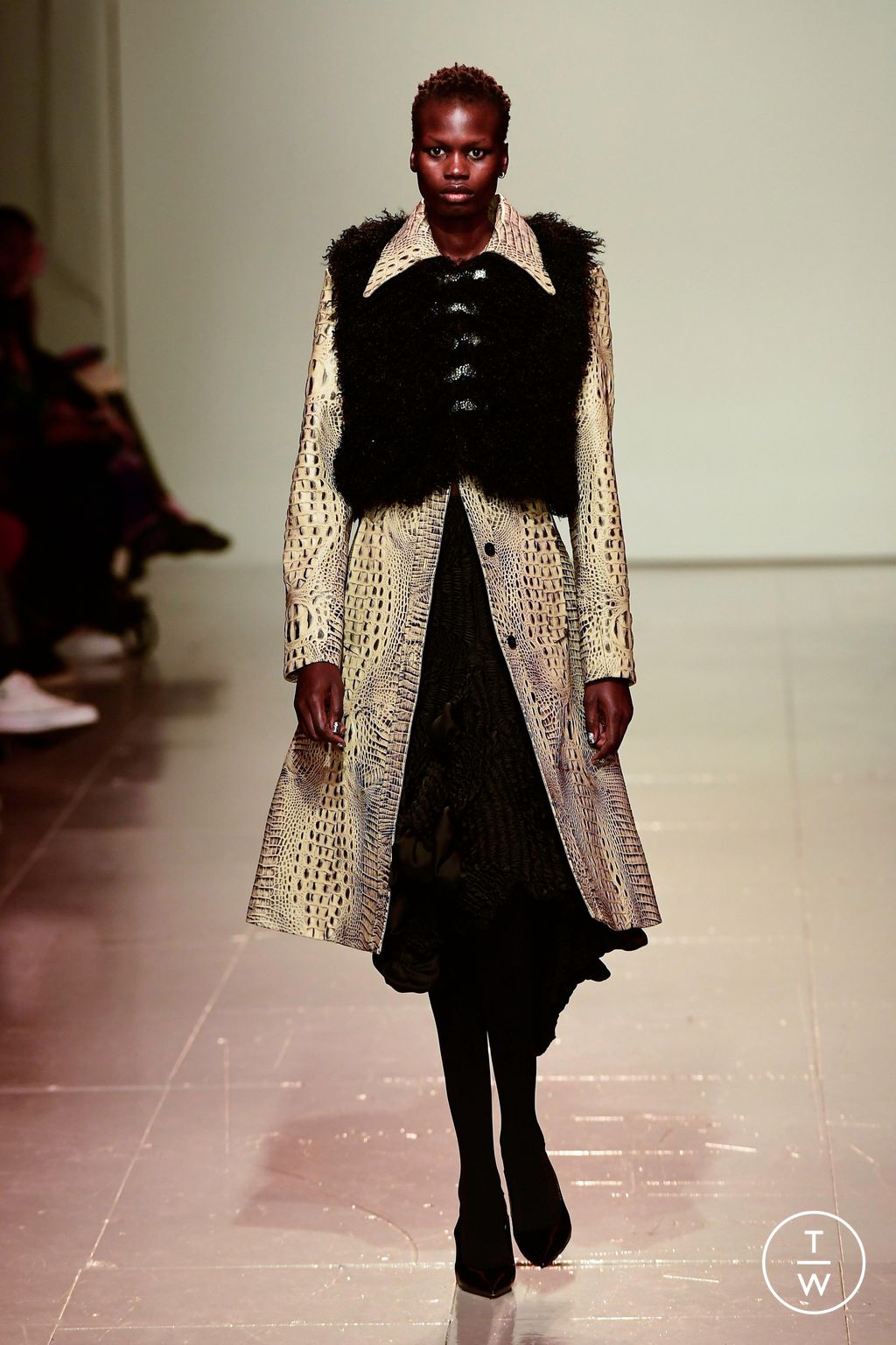 Fashion Week London Fall/Winter 2023 look 15 from the Feben collection womenswear